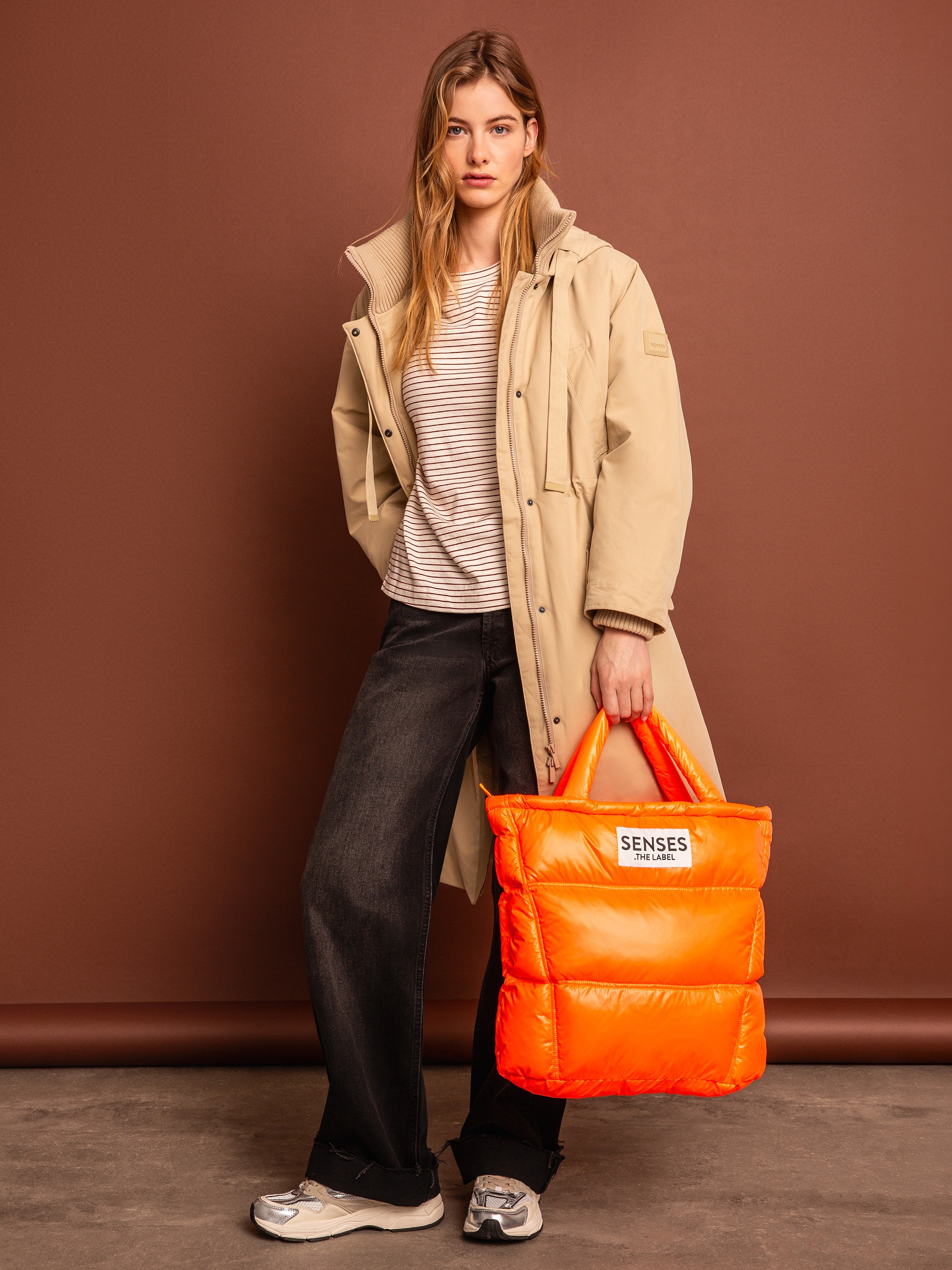 SENSES.THE LABEL Beuteltasche mit Innenfach