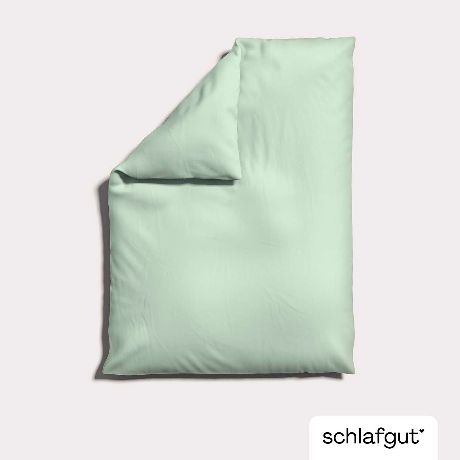 Schlafgut Bettbezug »Woven Satin«, (1 St.), besonders dicht gewebt, Mix & Match: passender Kissenbezug erhältlich