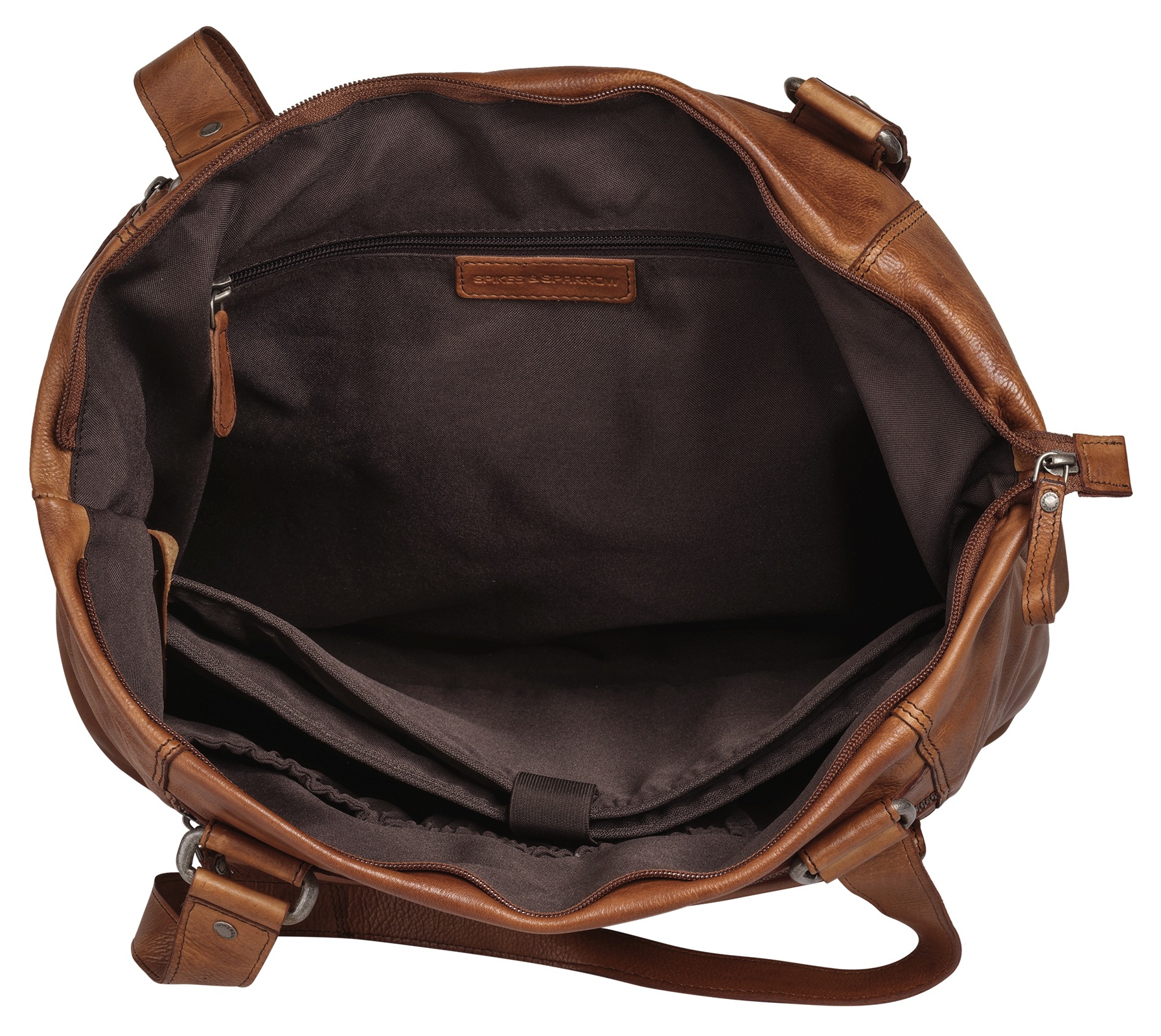 Spikes & Sparrow Shopper echt Leder