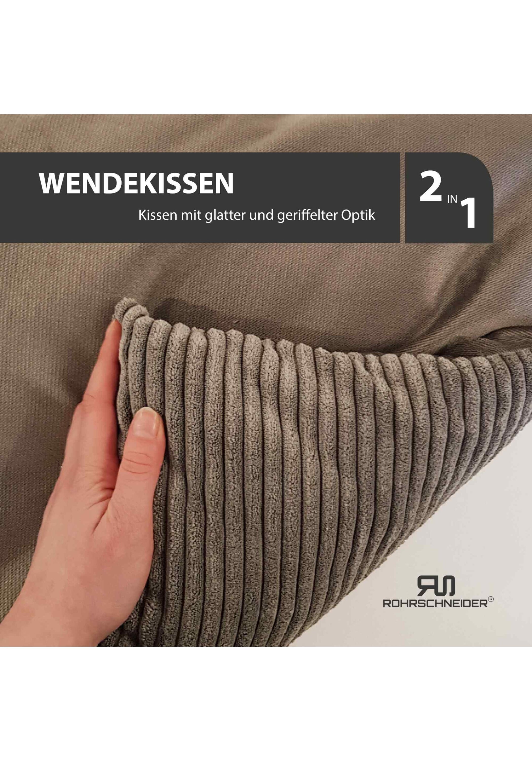 Rohrschneider Tierbett »Tierbetten Hundebett Cord 1er Pack«