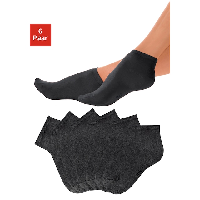 H.I.S Kurzsocken, (Set, 6 Paar), mit kuscheligem Innenfrottee | BAUR