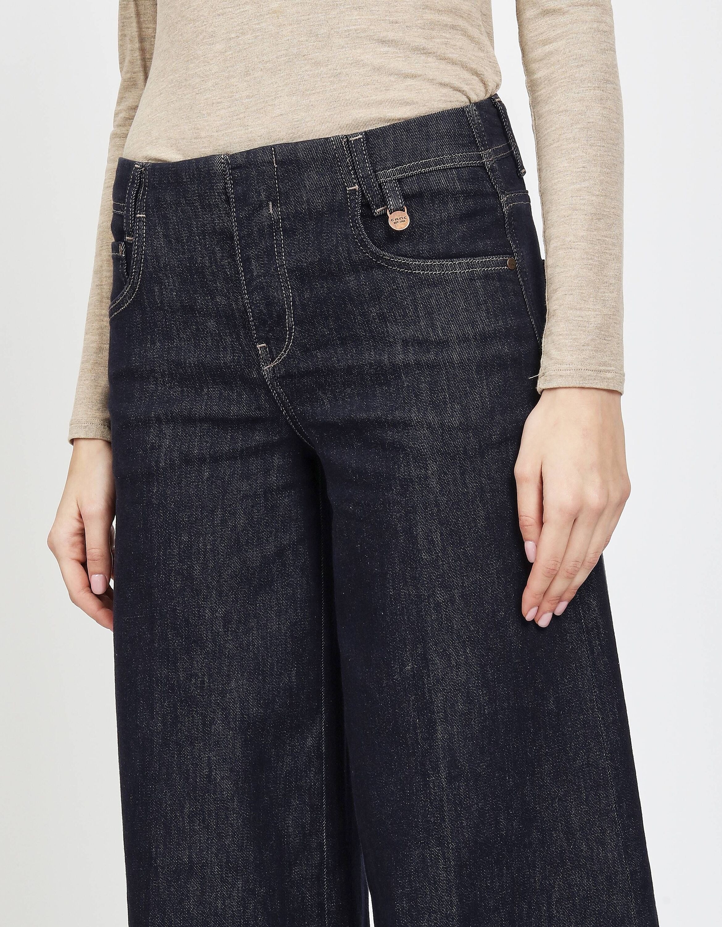 GANG Tapered-fit-Jeans »94POPPY PALAZZO« im 5-Pocket-Style