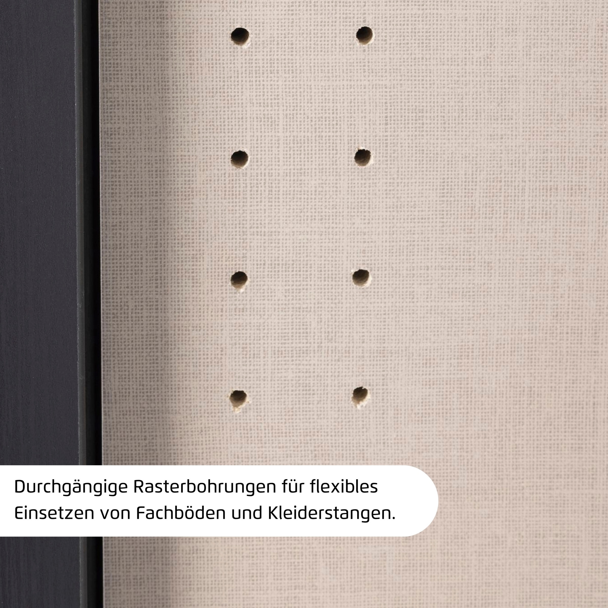 rauch Schwebetürenschrank »Kleiderschrank Schrank Garderobe Wäscheschrank SEVILLA«, (in 3 verschiedenen Ausstattungen BASIC/CLASSIC/PREMIUM), Metall-Griffleisten alufarben oder Graumetallic MADE IN GERMANY