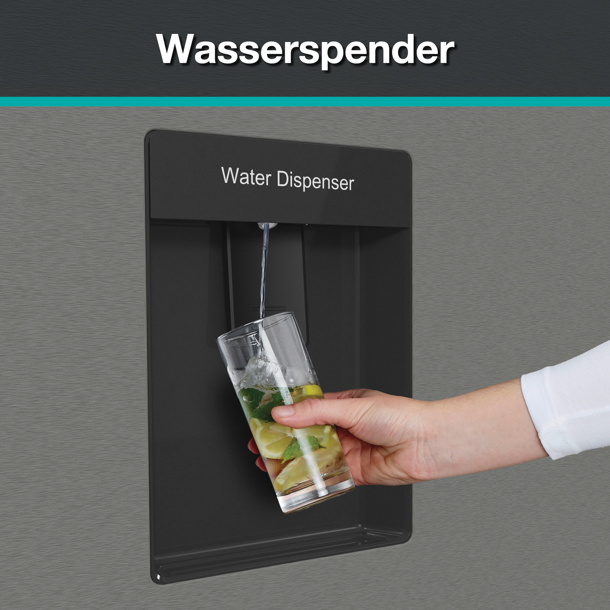 GORENJE Side-by-Side »NRR 9185 EAXLWD«, Wasserspender