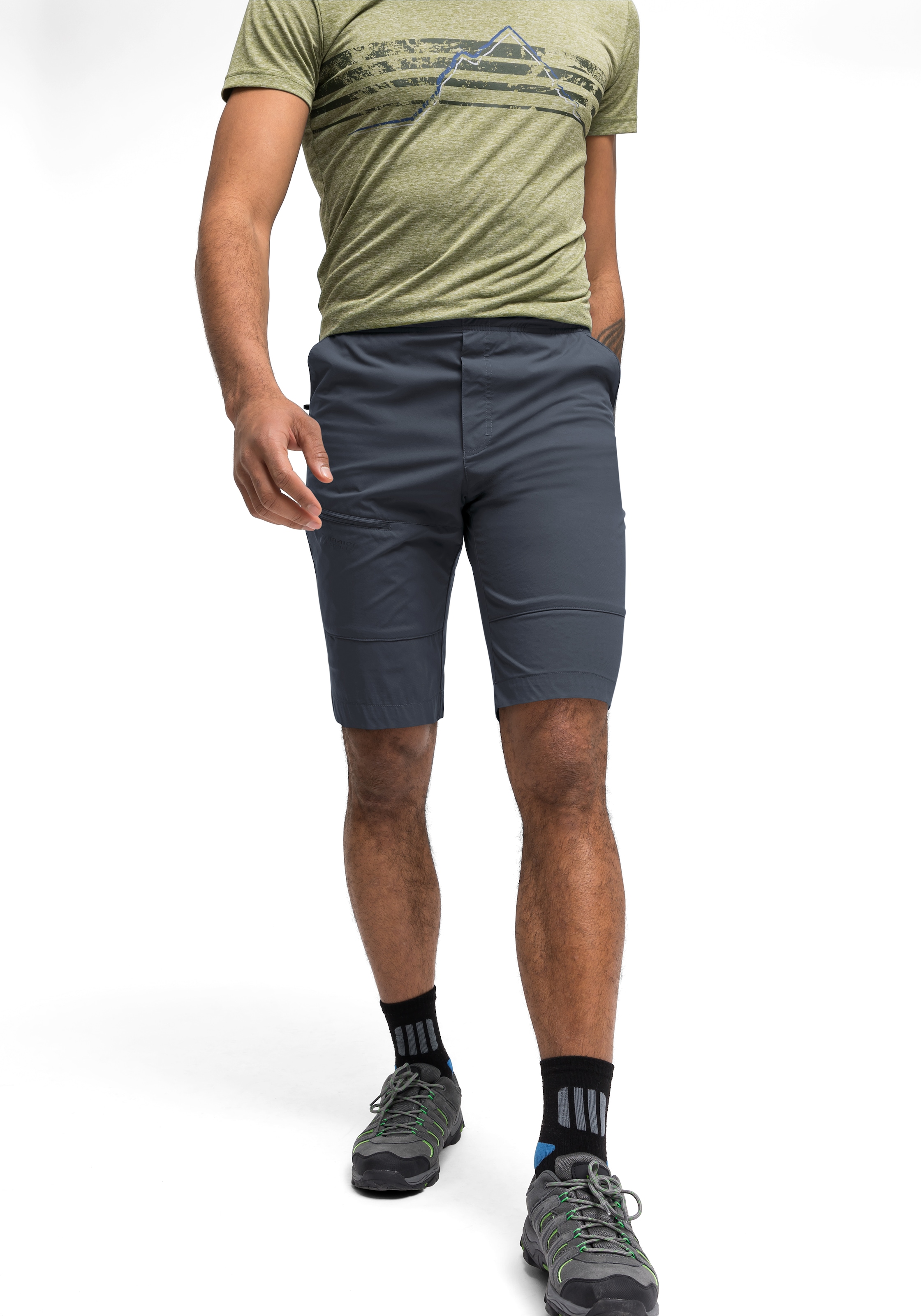 Maier Sports Funktionsshorts »Fortunit L.B. M«, Herren Shorts, kurze Outdoor-Hose, Bermuda mit lockerer Passform