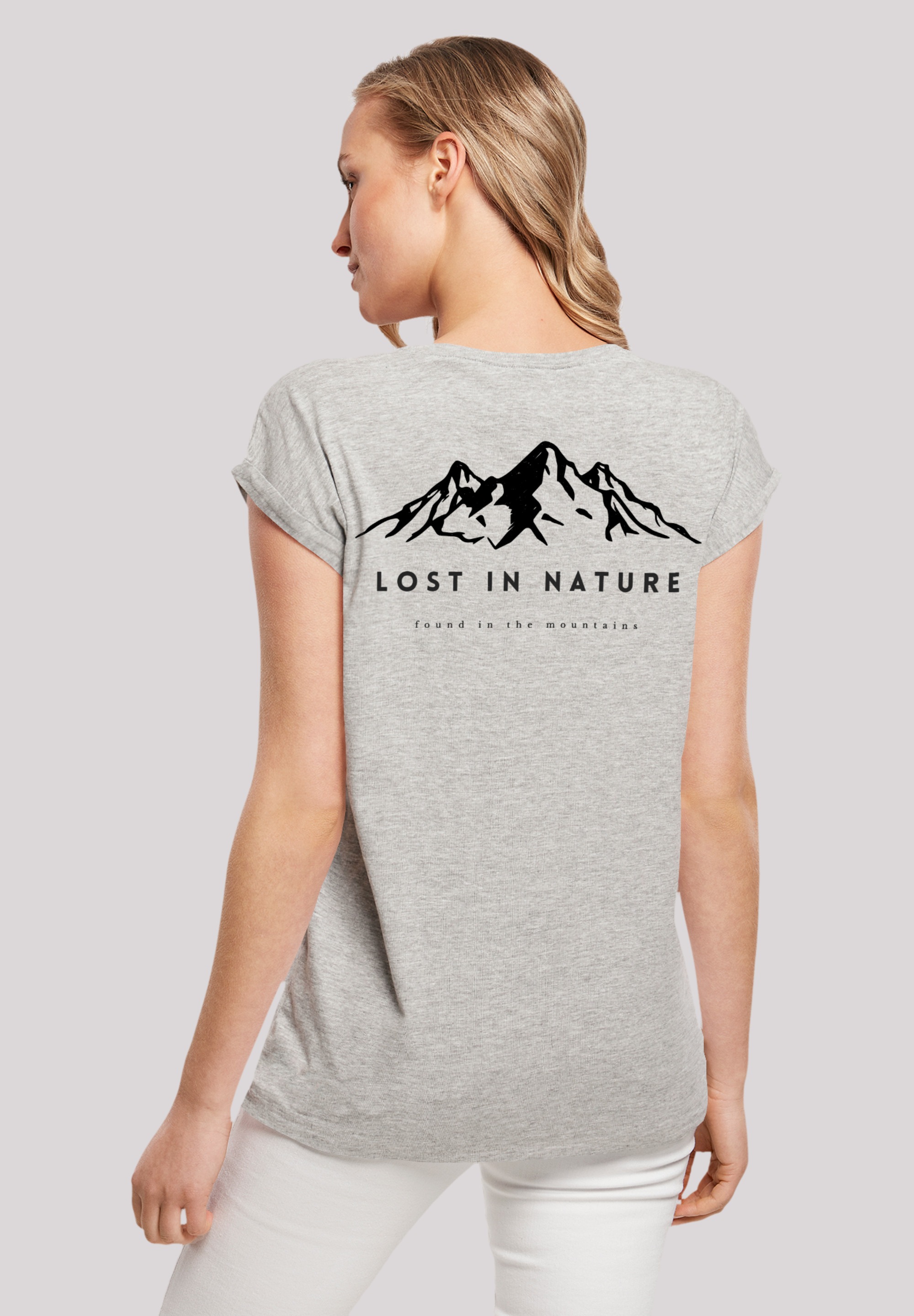 F4NT4STIC T-Shirt »Lost in nature«, Print
