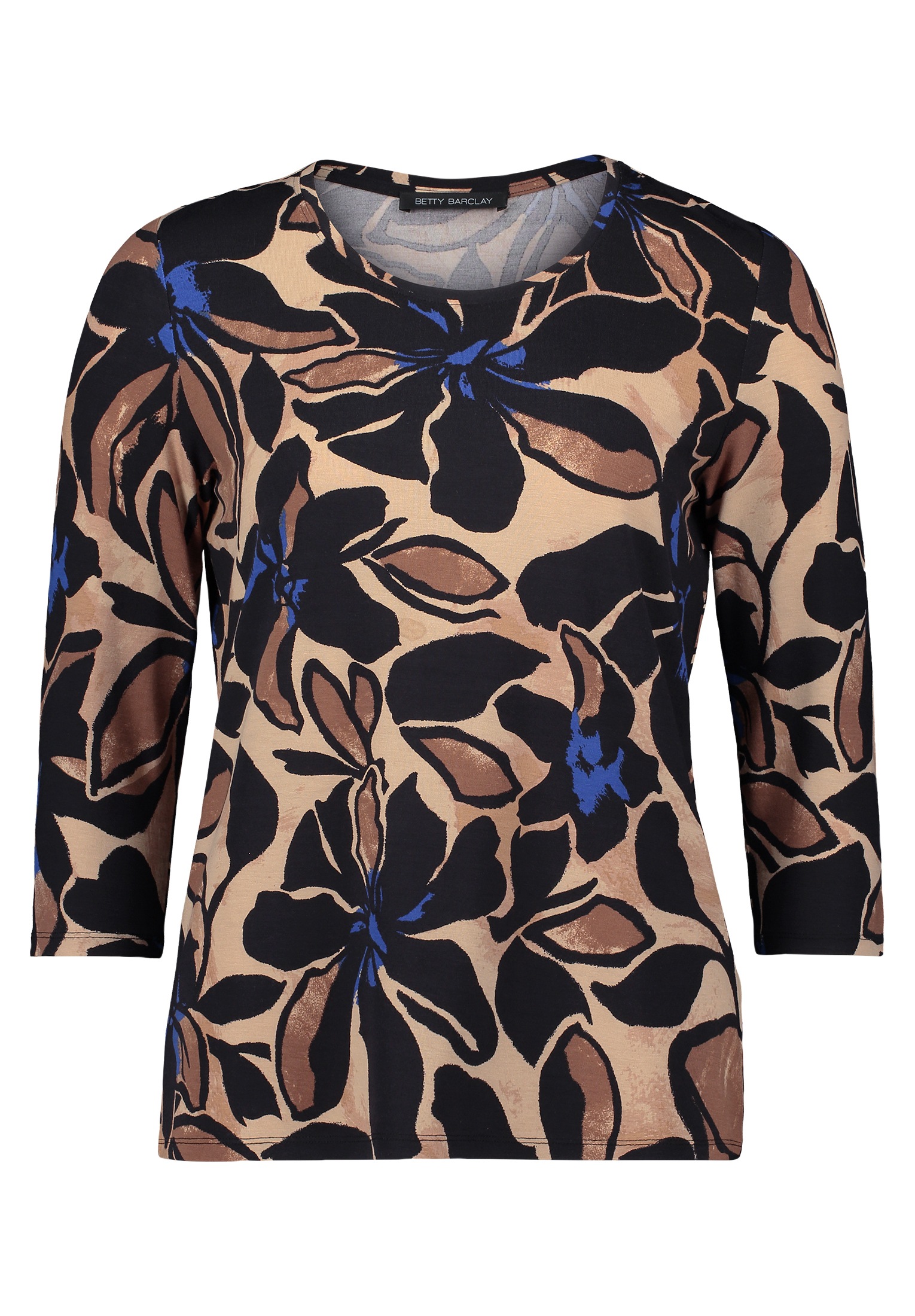 Betty Barclay 3/4-Arm-Shirt "Betty Barclay Basic Shirt mit Print", (1 tlg.) günstig online kaufen