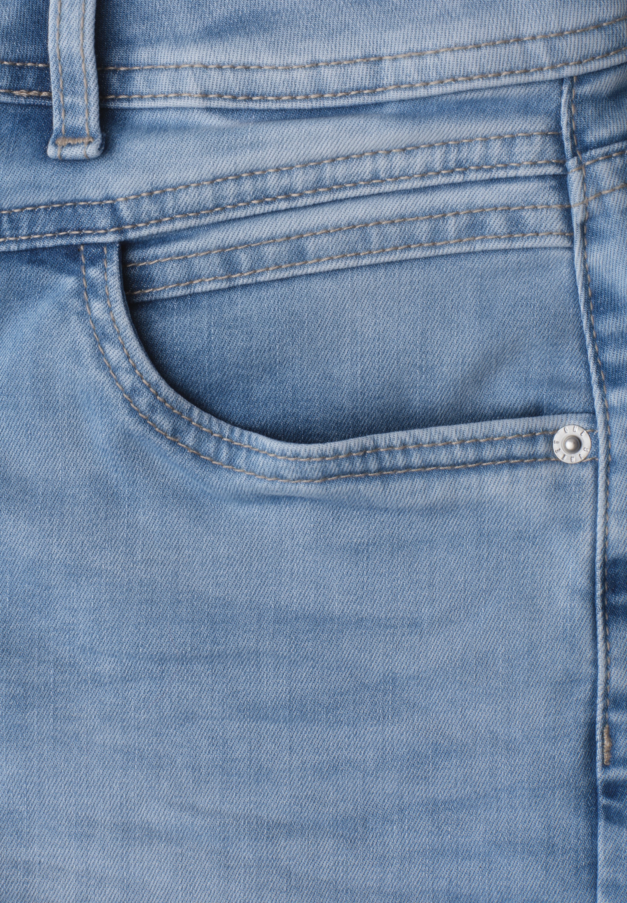 STREET ONE Comfort-fit-Jeans Middle Waist