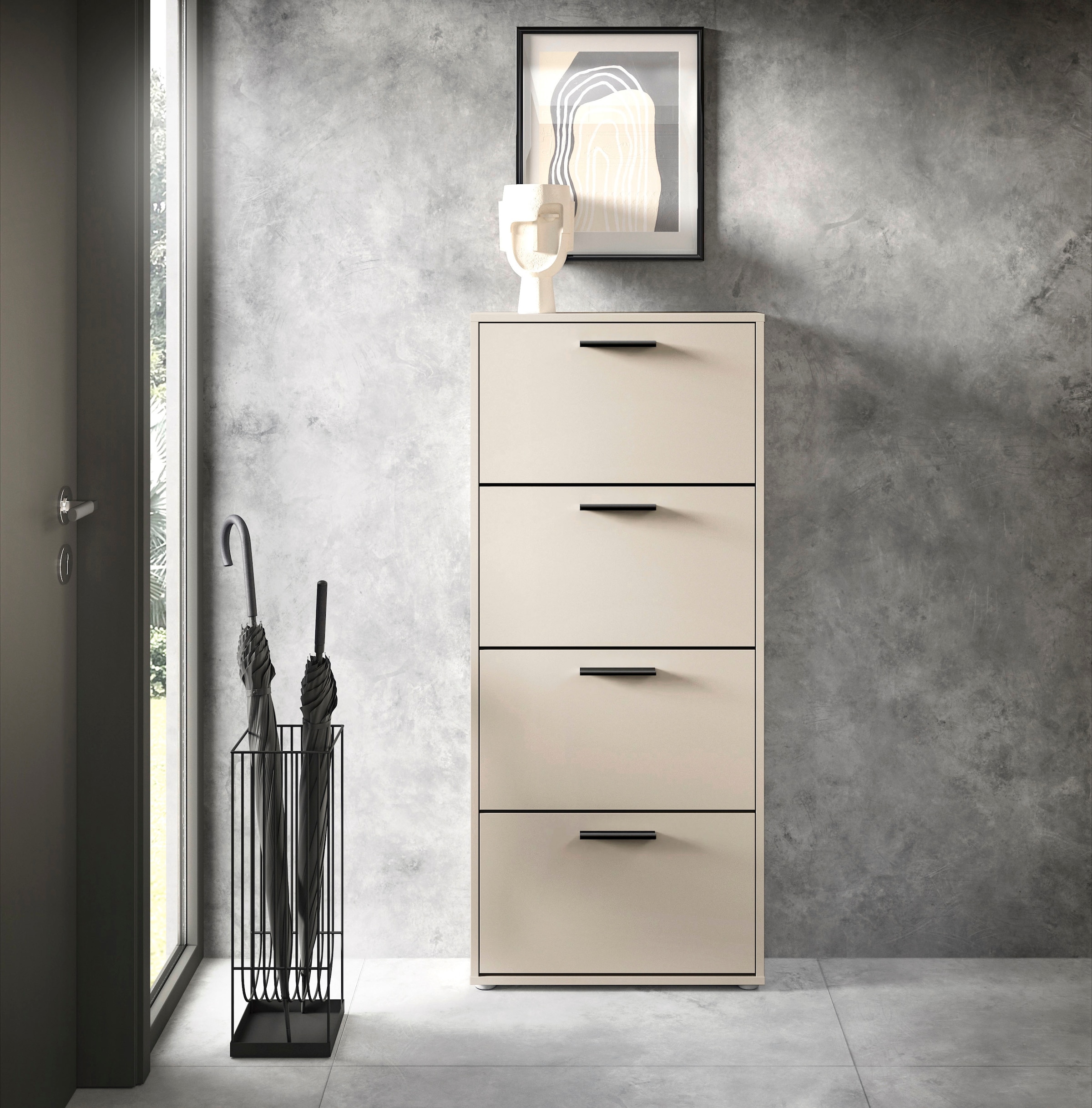 HBZ Schuhkipper "Sam Schuhkipper, Schuhschrank BxHxT 59x136x17 cm" 1 Stk. t günstig online kaufen
