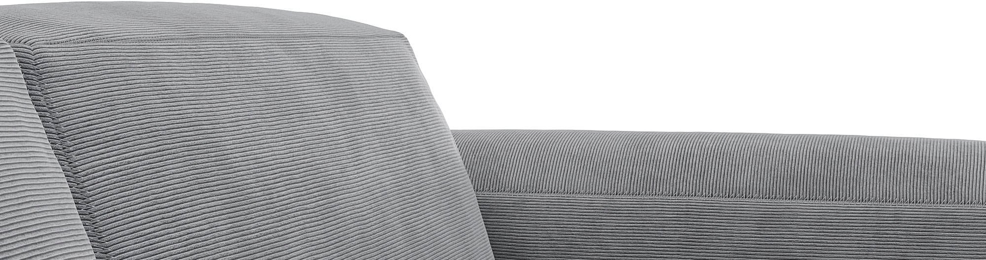 FLEXLUX Ecksofa »Lucera bequem und komfortabel durch hochwertigen Sitzaufbau, L.Form«, modern & anschmiegsam, Kaltschaum, Stahl-Wellenunterfederung