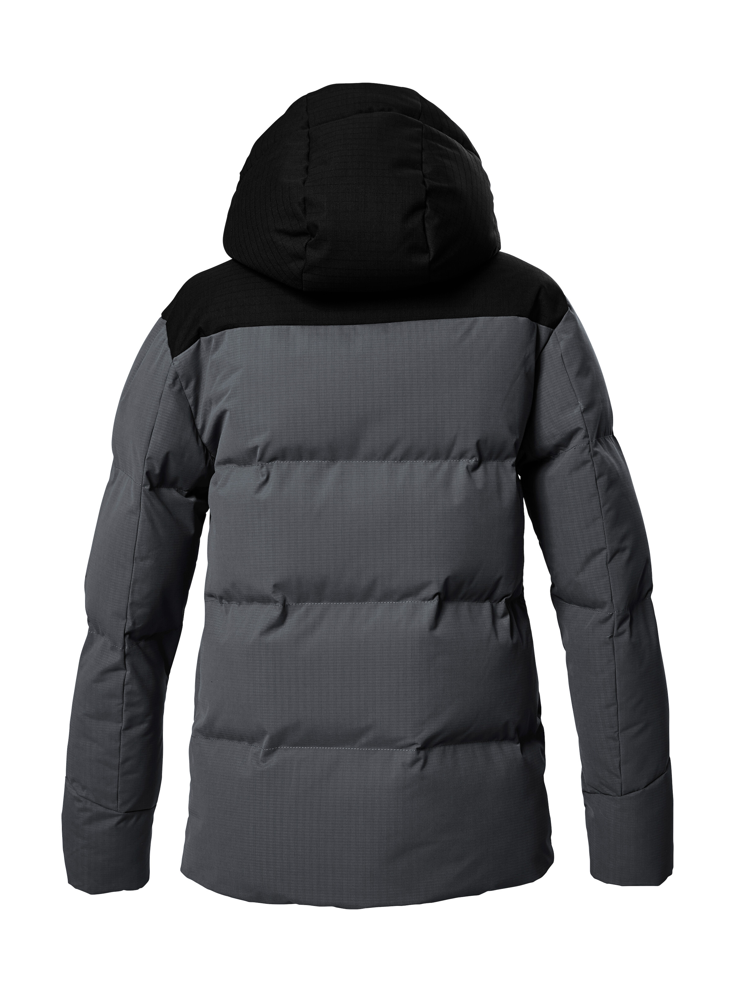Killtec Steppjacke »KOW 376 BYS QLTD JCKT«, Wasserabweisende Jacke mit Kapuze, Kinnschutz und Colourblock-Design