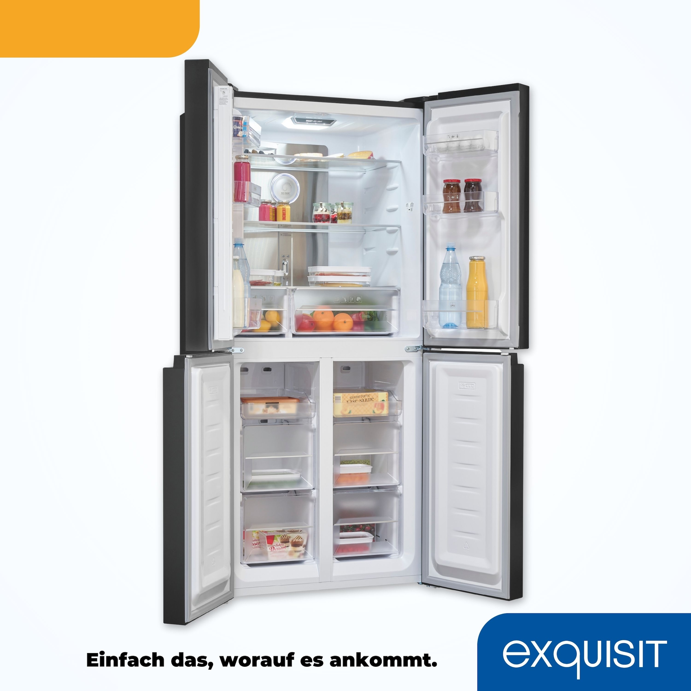 exquisit Multi Door »MD425-150-040C inoxlook-az«