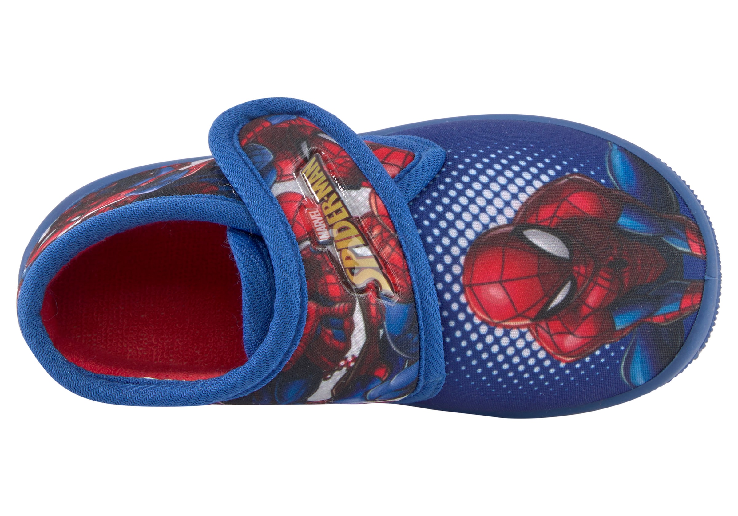 Disney Hausschuh online mit »Spiderman«, | BAUR Klettverschluss bestellen