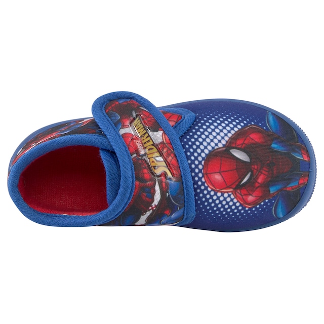 Disney Hausschuh »Spiderman«, mit Klettverschluss online bestellen | BAUR