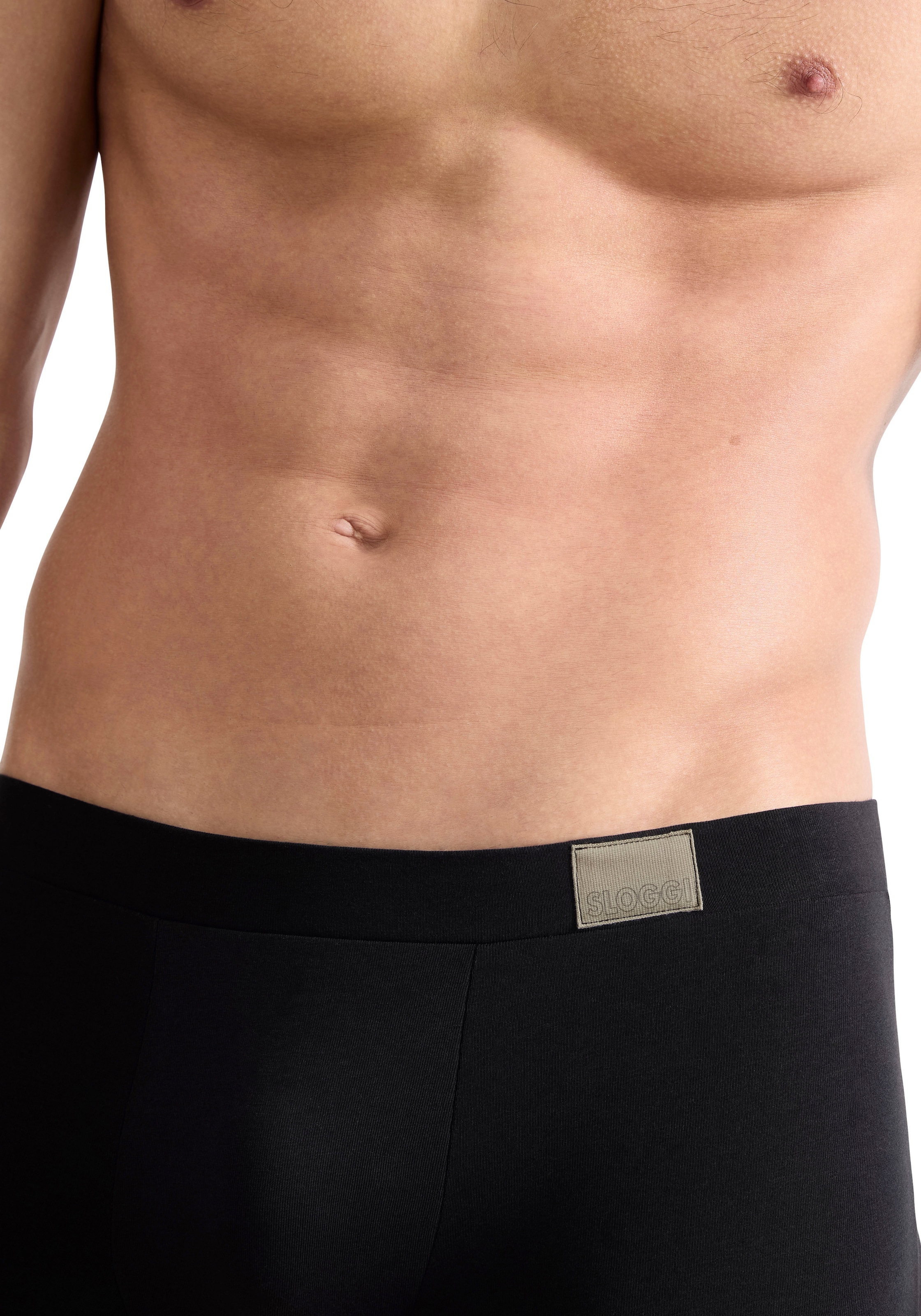 sloggi Hipster »Men GO Natural« Packung, 2er Pack, 2 tlg., Lässig, bequeme Basics, Baumwollmix, Soft-Bund, elastisch, weich