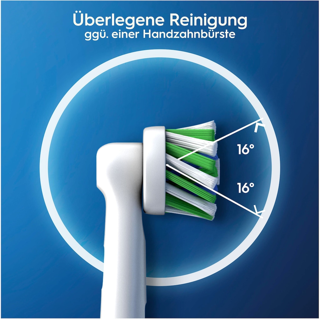 Oral-B Aufsteckbürsten »CrossAction CleanMaximizer«