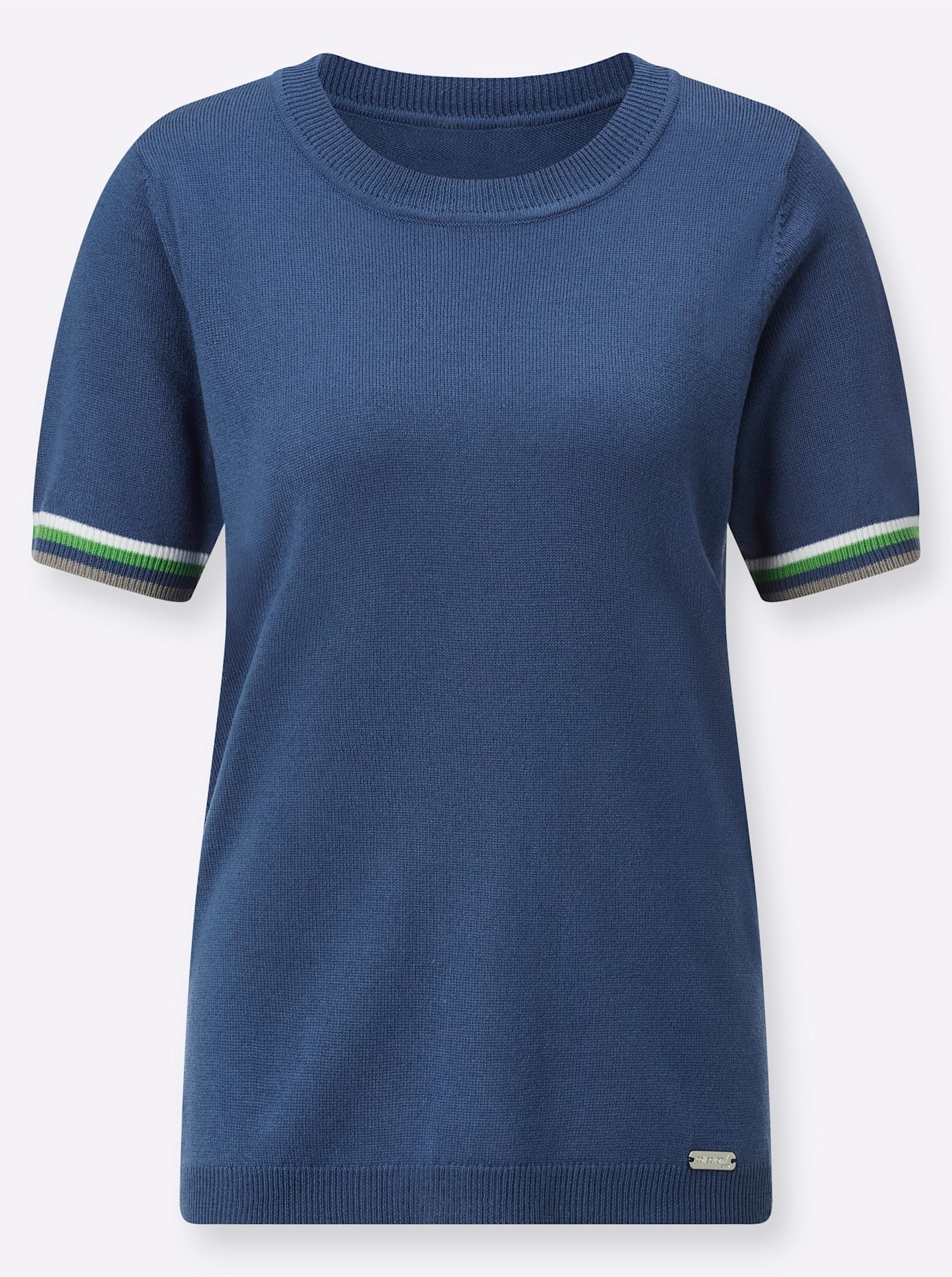 Thumbnail - Casual Looks Kurzarmpullover "Rundhals-Pullover"