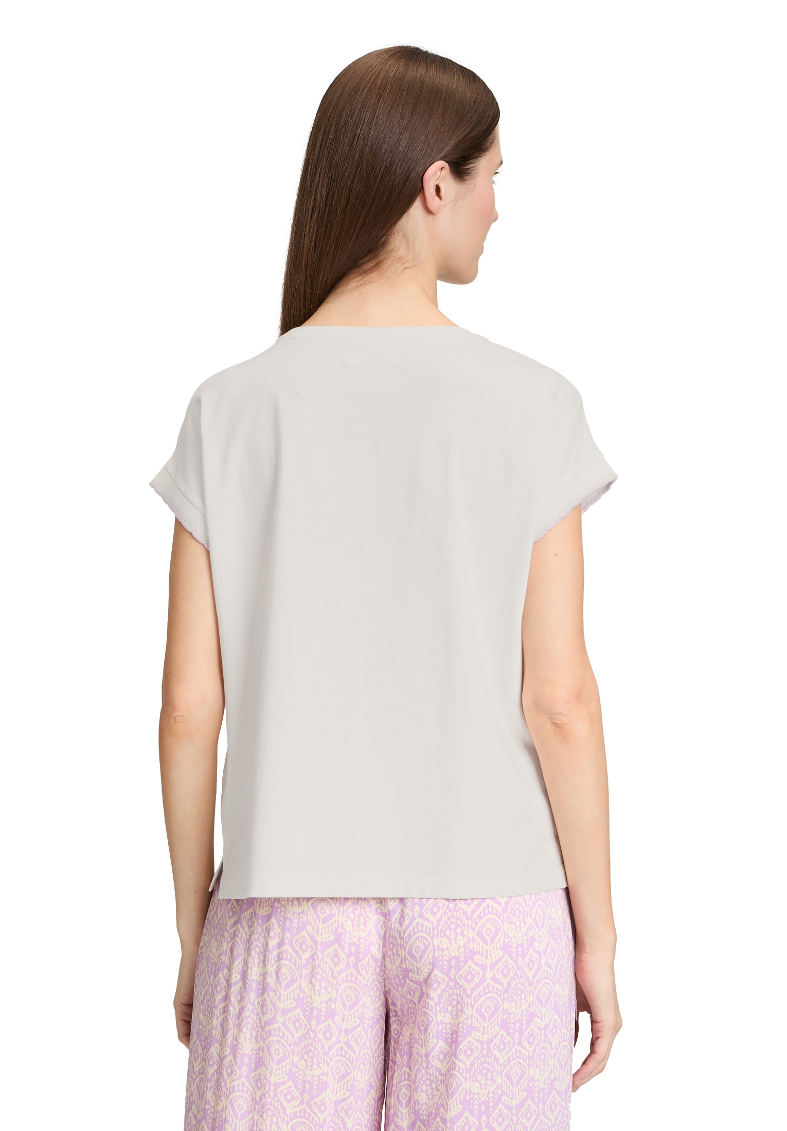 Cartoon Kurzarmshirt »Cartoon Printshirt mit Rundhalsausschnitt«, (1 tlg.), Rippbündchen