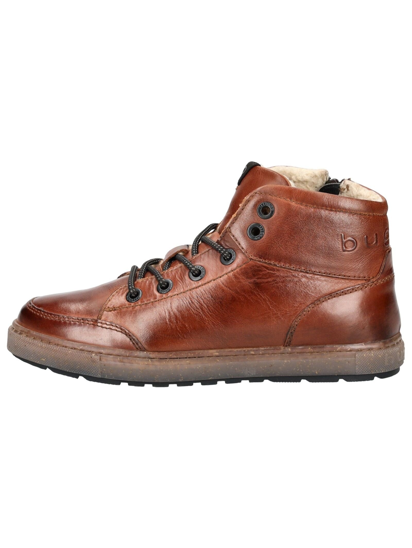 bugatti Schnürstiefelette "bugatti Stiefelette Leder" günstig online kaufen