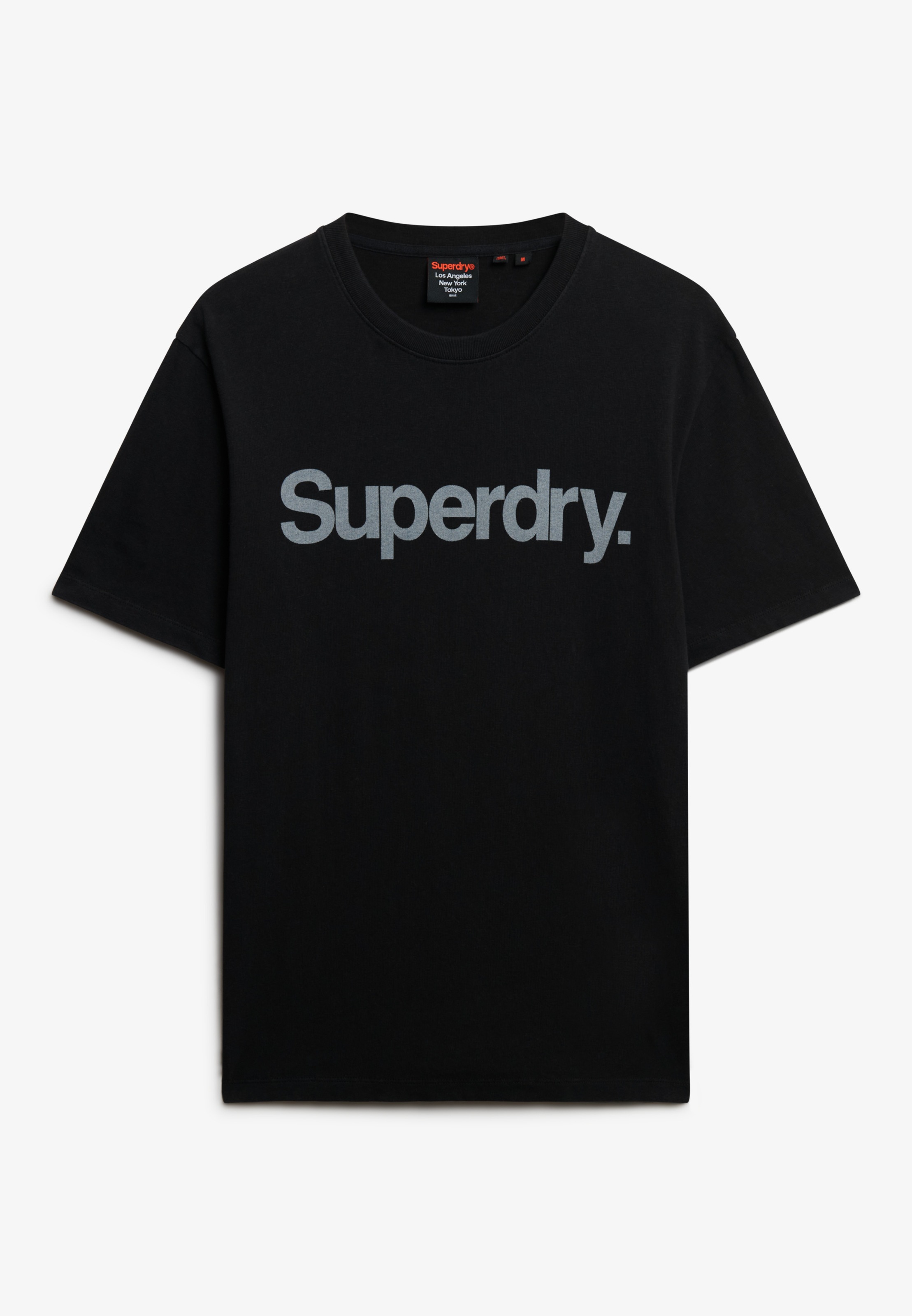 Superdry T-shirt à Manches Courtes Core Logo City Black XL Homme 3