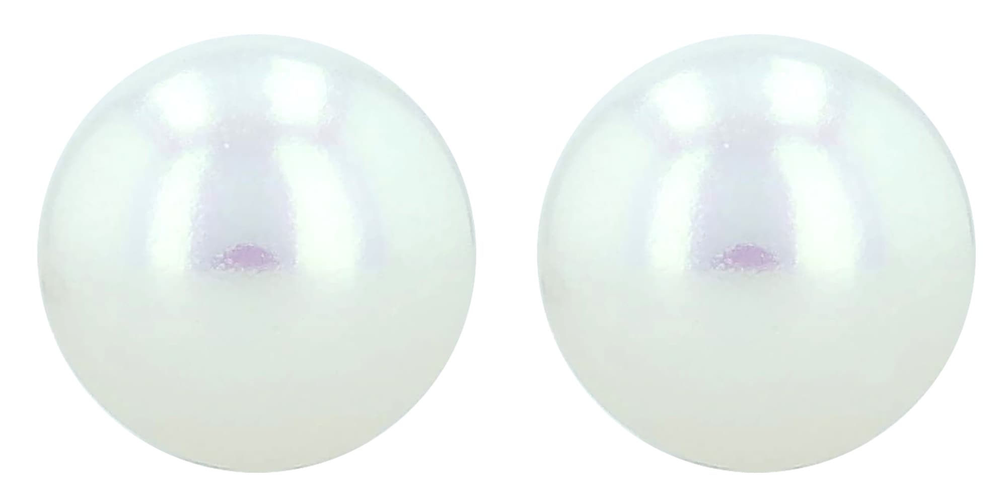 Adelia´s Paar Ohrhänger »Damen Ohrringe – Ohrstecker aus Edelstahl mit Perle« Ideal als Geschenk – dezent und elegant