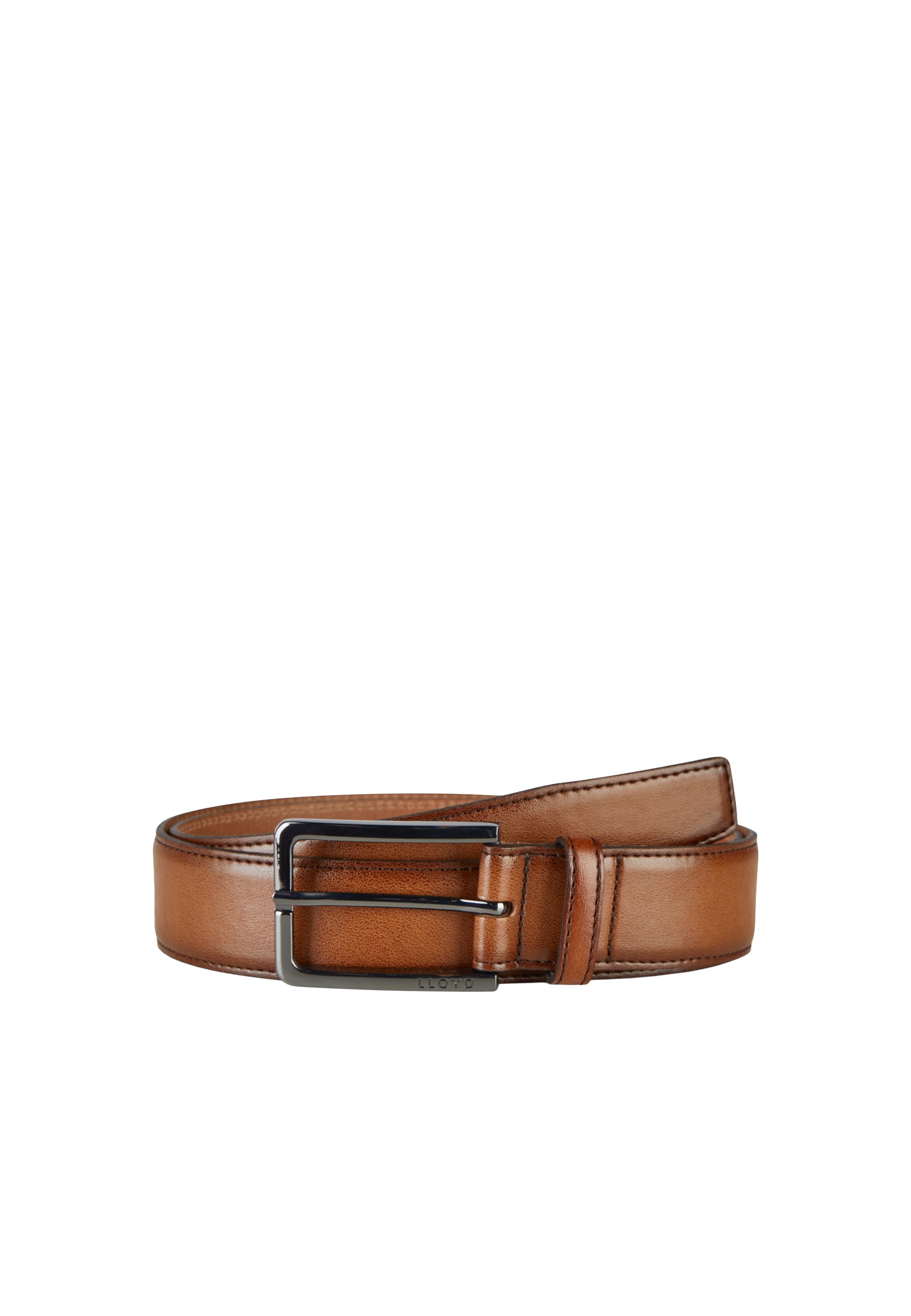 Ledergürtel LLOYD MEN’S BELTS "Lloyd Belts Herrengürtel 0404", Damen, Gr. 100, cognac, Leder, Gürtel Ledergürtel 2