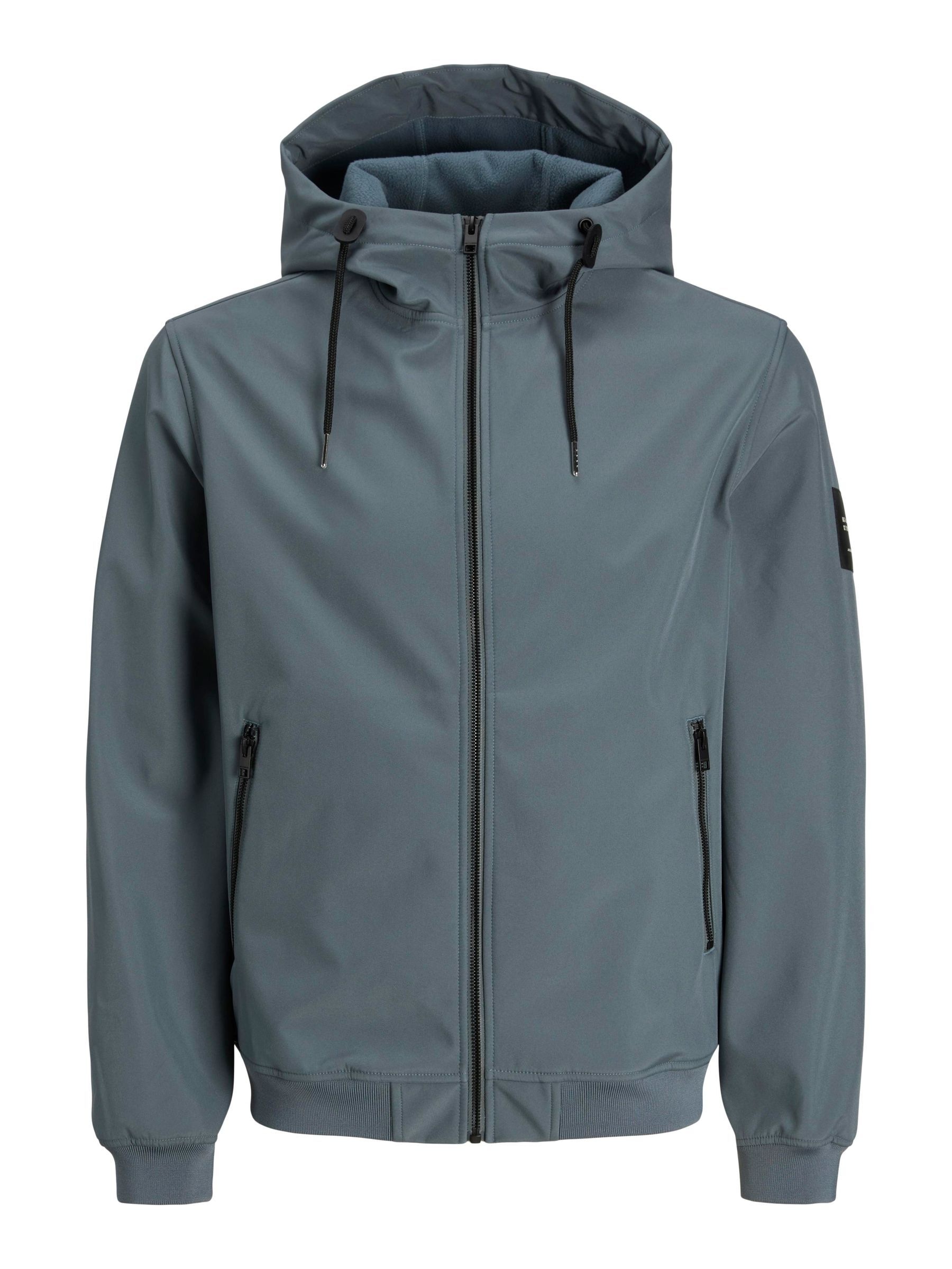 Jack & Jones Softshelljacke »JJEBASIC mit wasserabweisender Funktion«, mit Kapuze, mit Kordelzug
