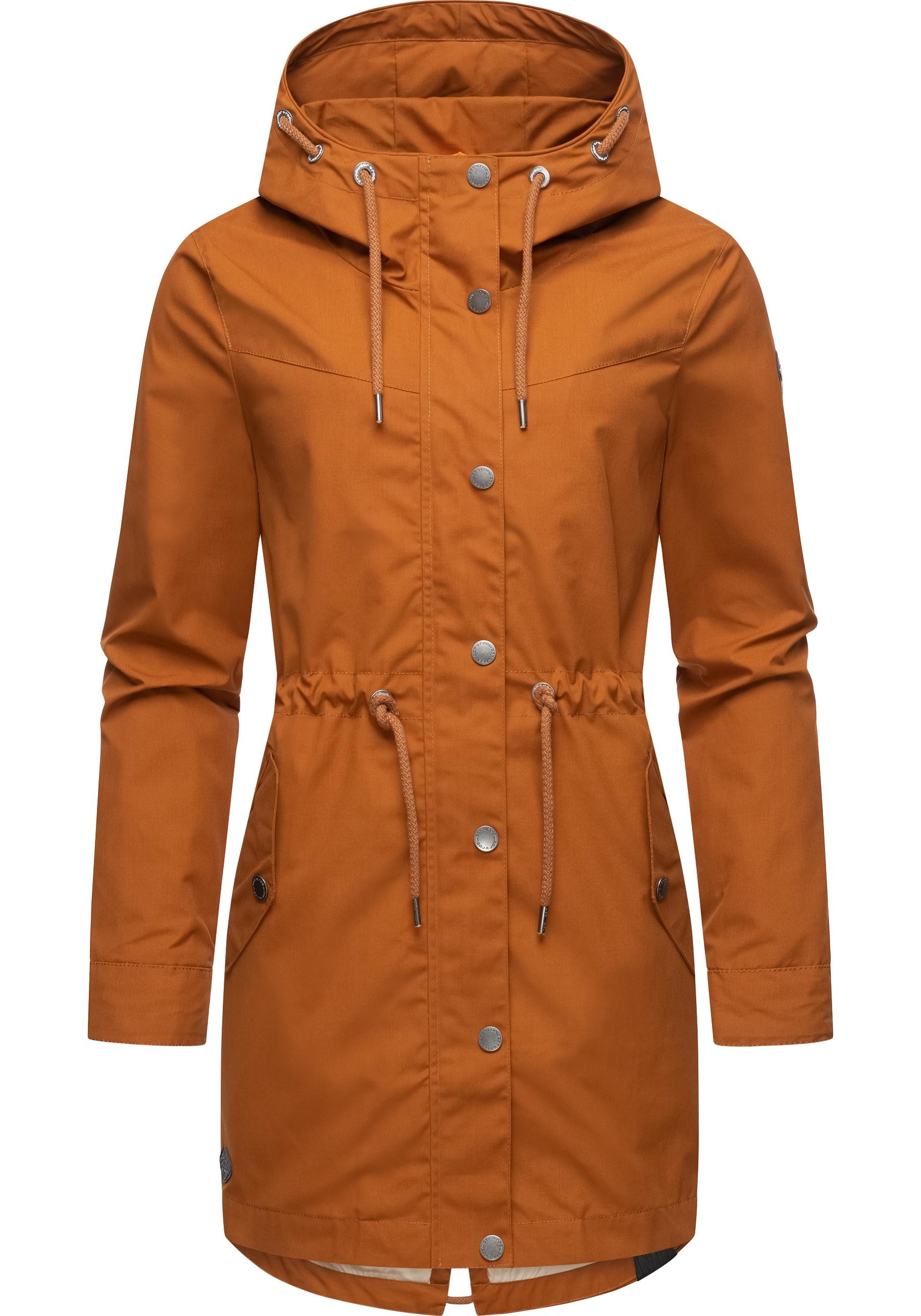 Ragwear Parka »Canny«, mit Kapuze, stylische Übergangsjacke mit großer Kapuze