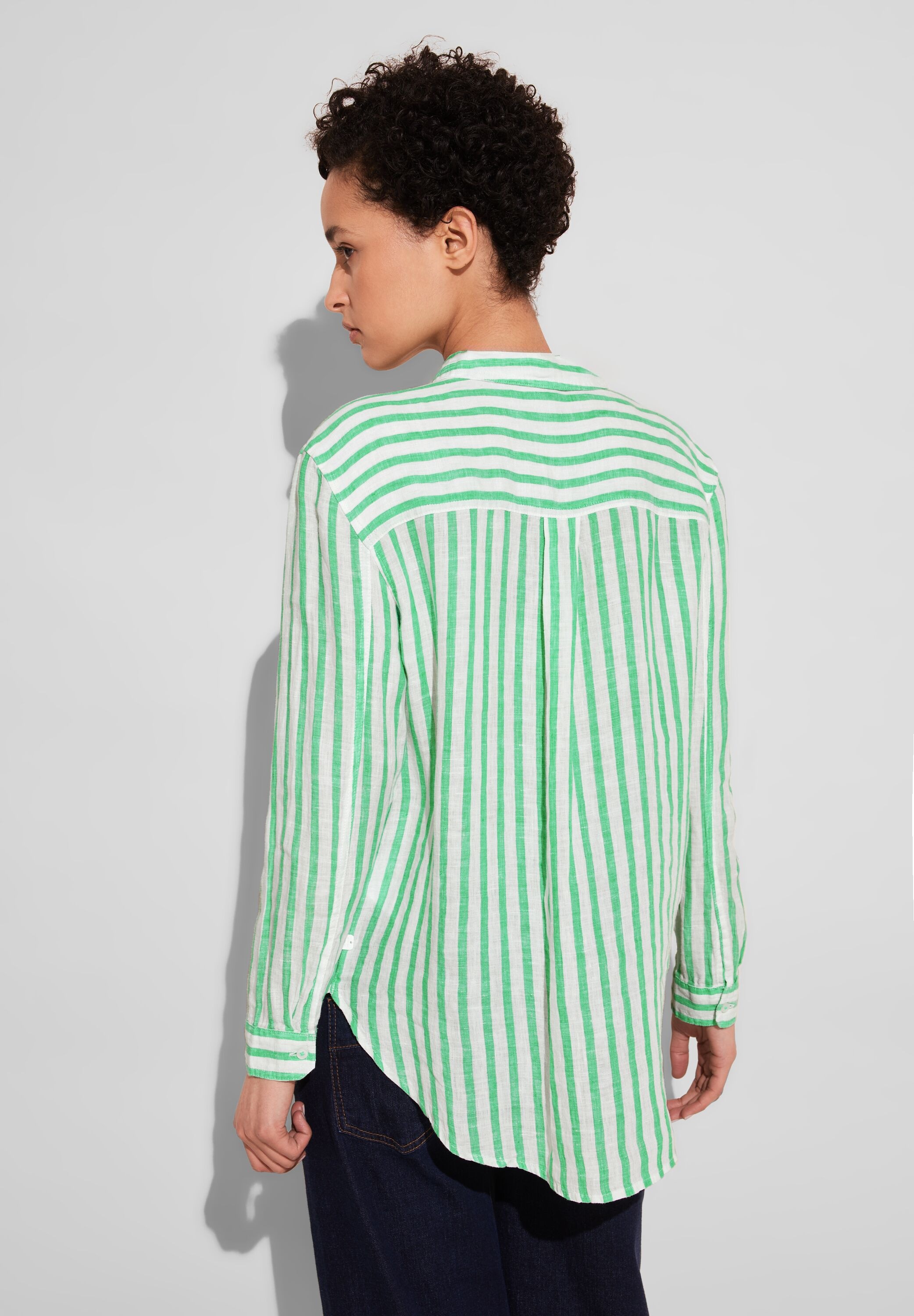 STREET ONE Hemdbluse, mit Knopfleiste