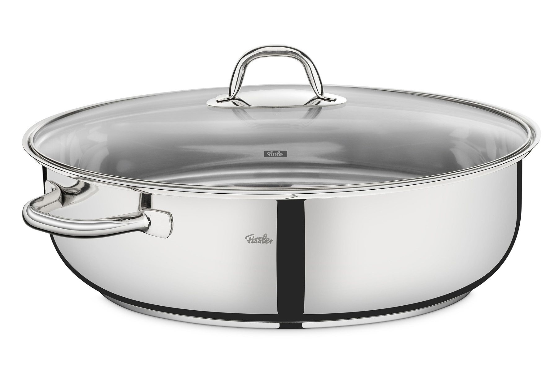 Fissler Bräter »Fassungsvermögen 7,1 Liter«, Edelstahl 18/10, (1 tlg.), Induktion, Maße ca. L x B x H: 38 x 25,5 x 12,4 cm