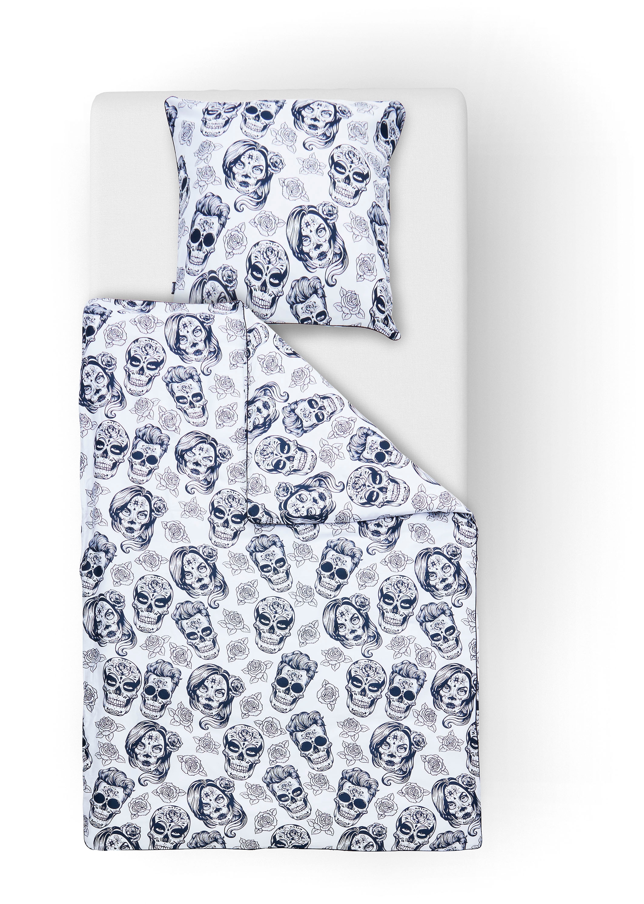done.® Bettwäsche »Skulls«, beidseitig bedruckte Bettwäsche mit Keder auf  Rechnung | BAUR