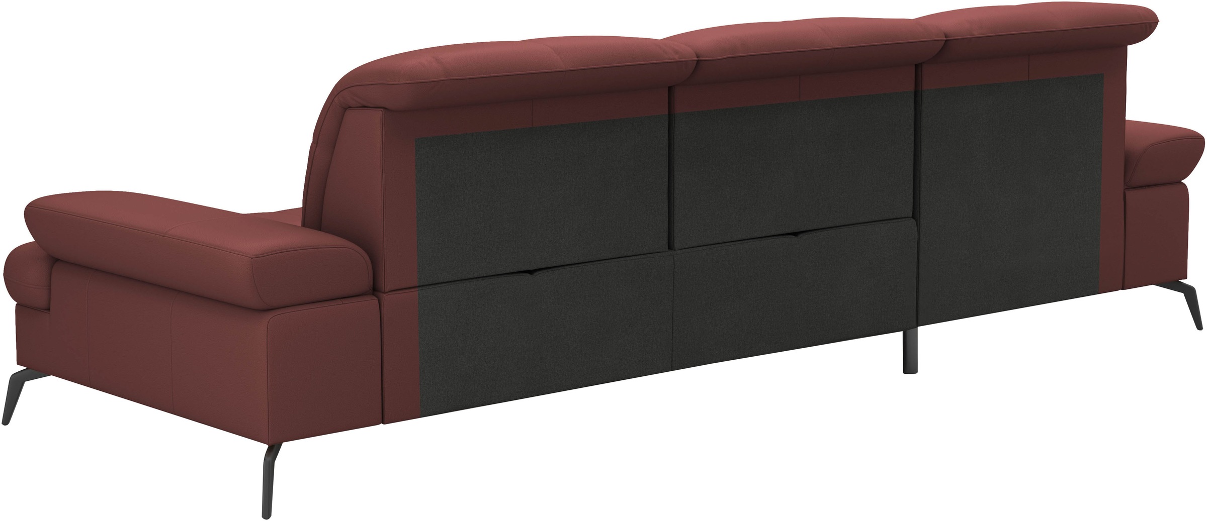 sit&more Ecksofa »Amica, L-Form, inkl. Sitztiefenverstellung & Armteilverstellung«, wahlweise mit Bettfunktion, Bettkasten und Kopfteilverstellung