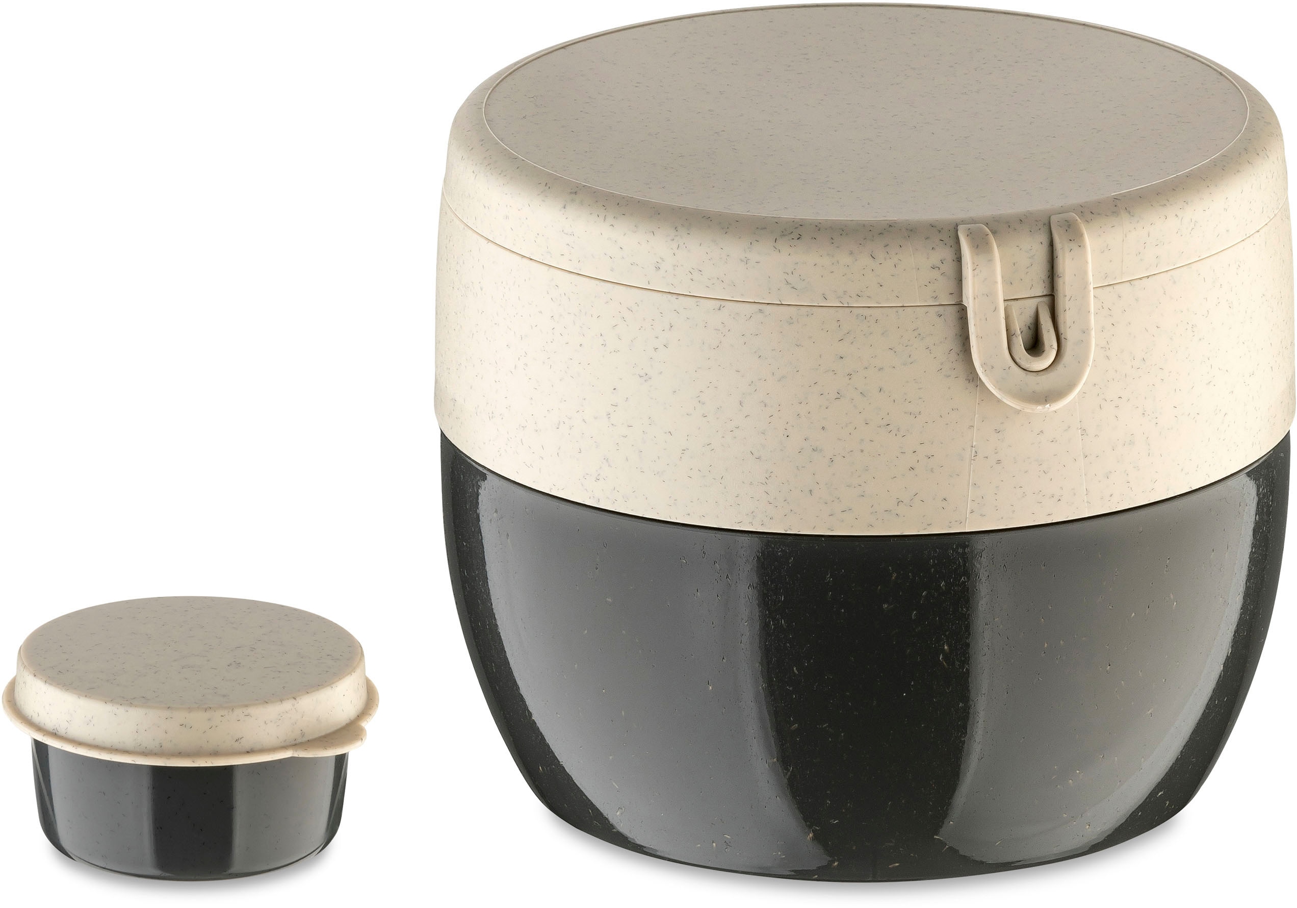 KOZIOL Müslibox "BENTOBOX M" CO² neutral, Made in Germany. Biozirkulärer Kunststoff