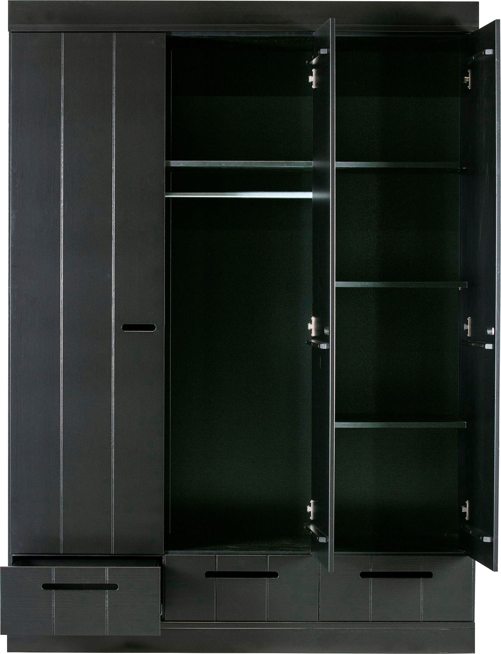 WOOOD Garderobenschrank »Connect«, mit Kleiderstange, Breite 94 cm x Höhe 195 cm