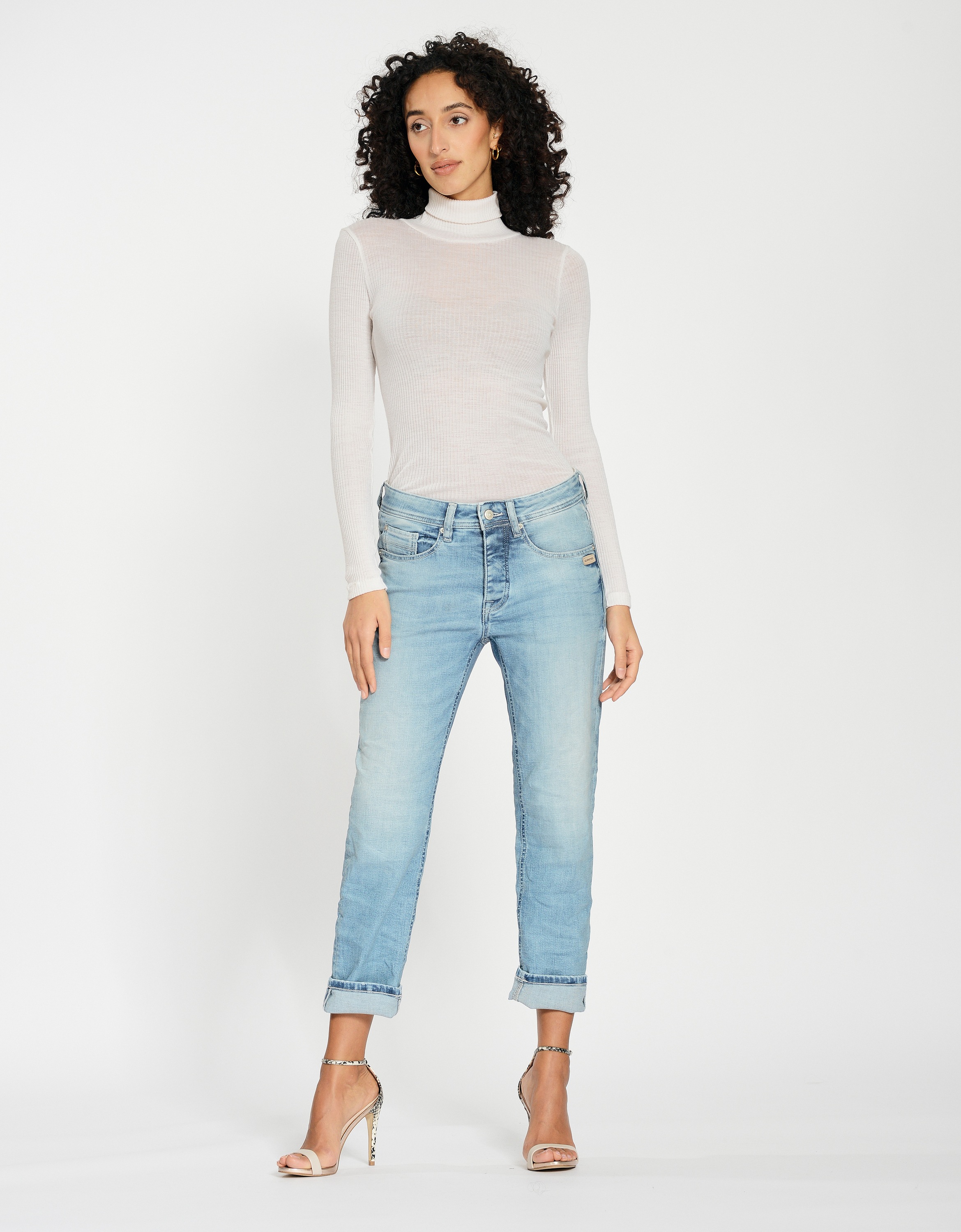 GANG Boyfriend-Jeans "GANG Jeans Boyfriend 94NICA CROPPED" günstig online kaufen