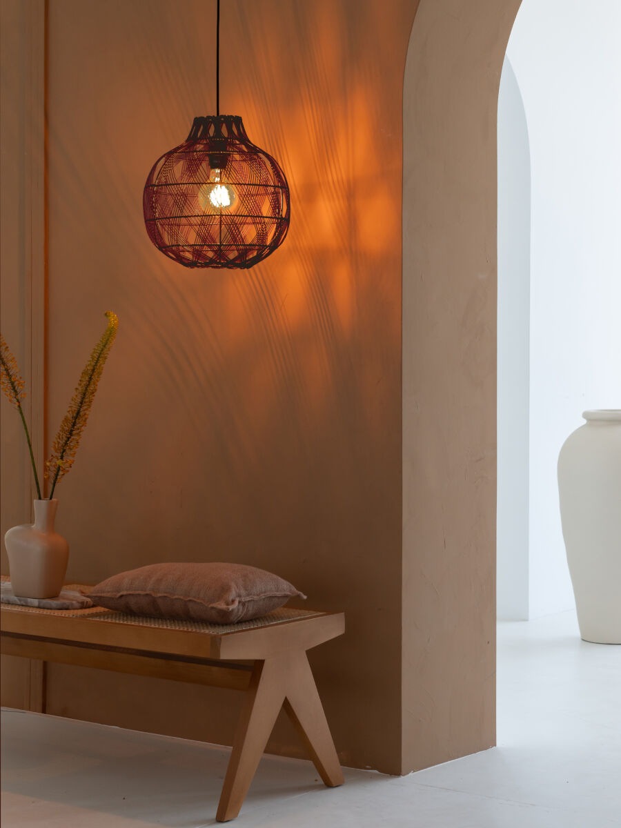 GOOD&MOJO Hängeleuchte »MENDOZA«, 1 flammig, Leuchtmittel E27 | LED wechselbar