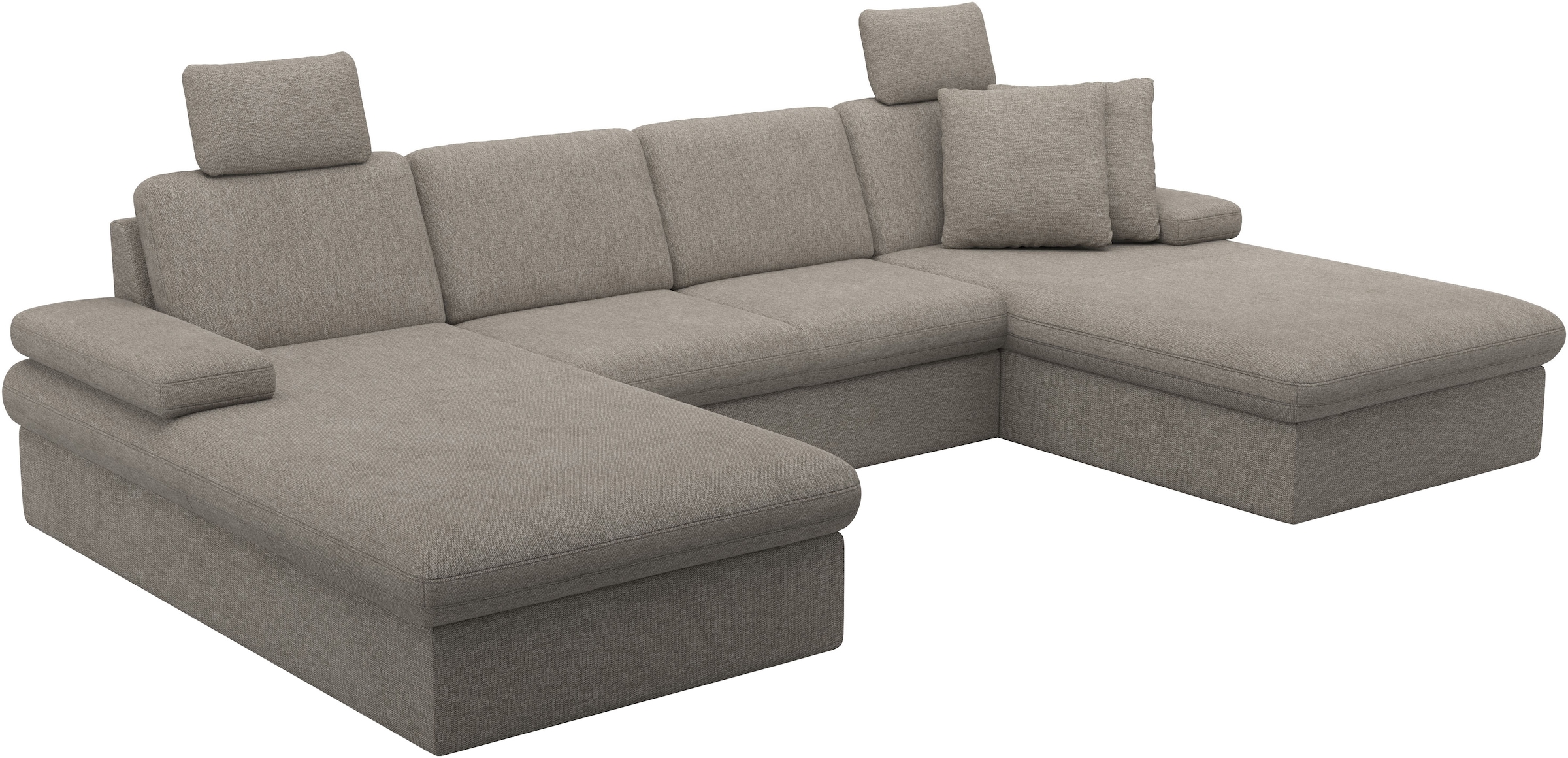 sit&more Wohnlandschaft »Moreno«, mit Armteilverstellung,wahlweise mit Bettfunktion