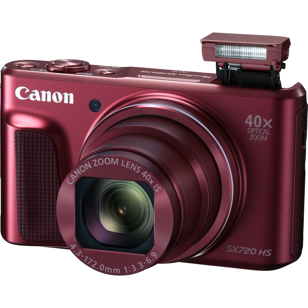 Canon Kompaktkamera »PowerShot SX720 HS«, WLAN (WiFi)-NFC, Travel Case & Gorillapod (Ministativ)