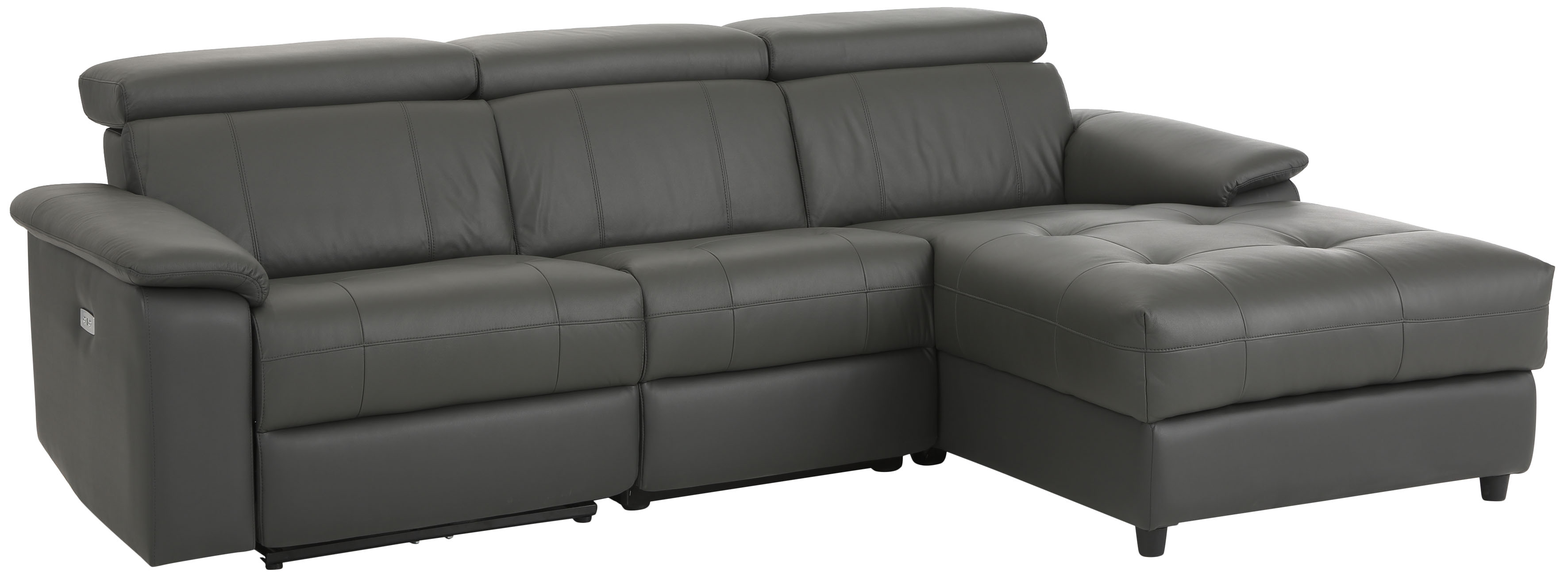 Thumbnail - Home affaire Ecksofa "Binado, L-Form,", mit manueller oder elektrischer Relaxfunktion mit USB-Anschluss