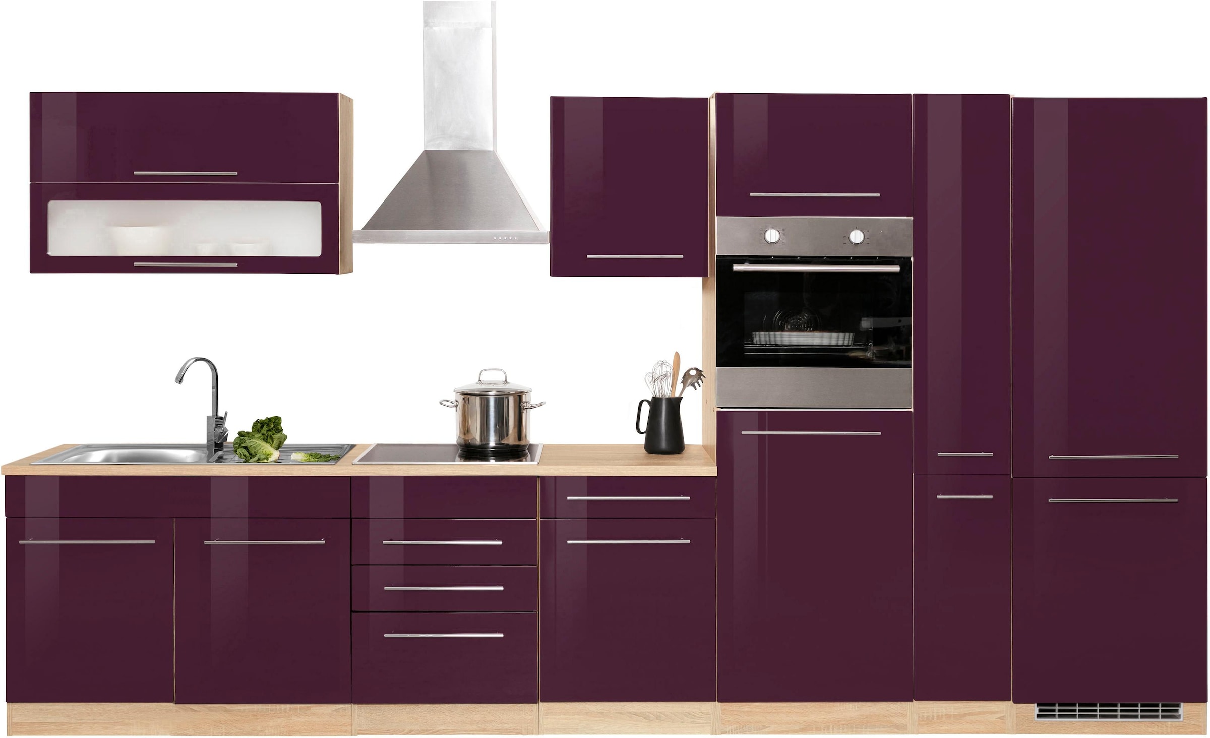 KOCHSTATION "KS-Eton" ohne E-Geräte, Breite 360 cm günstig online kaufen