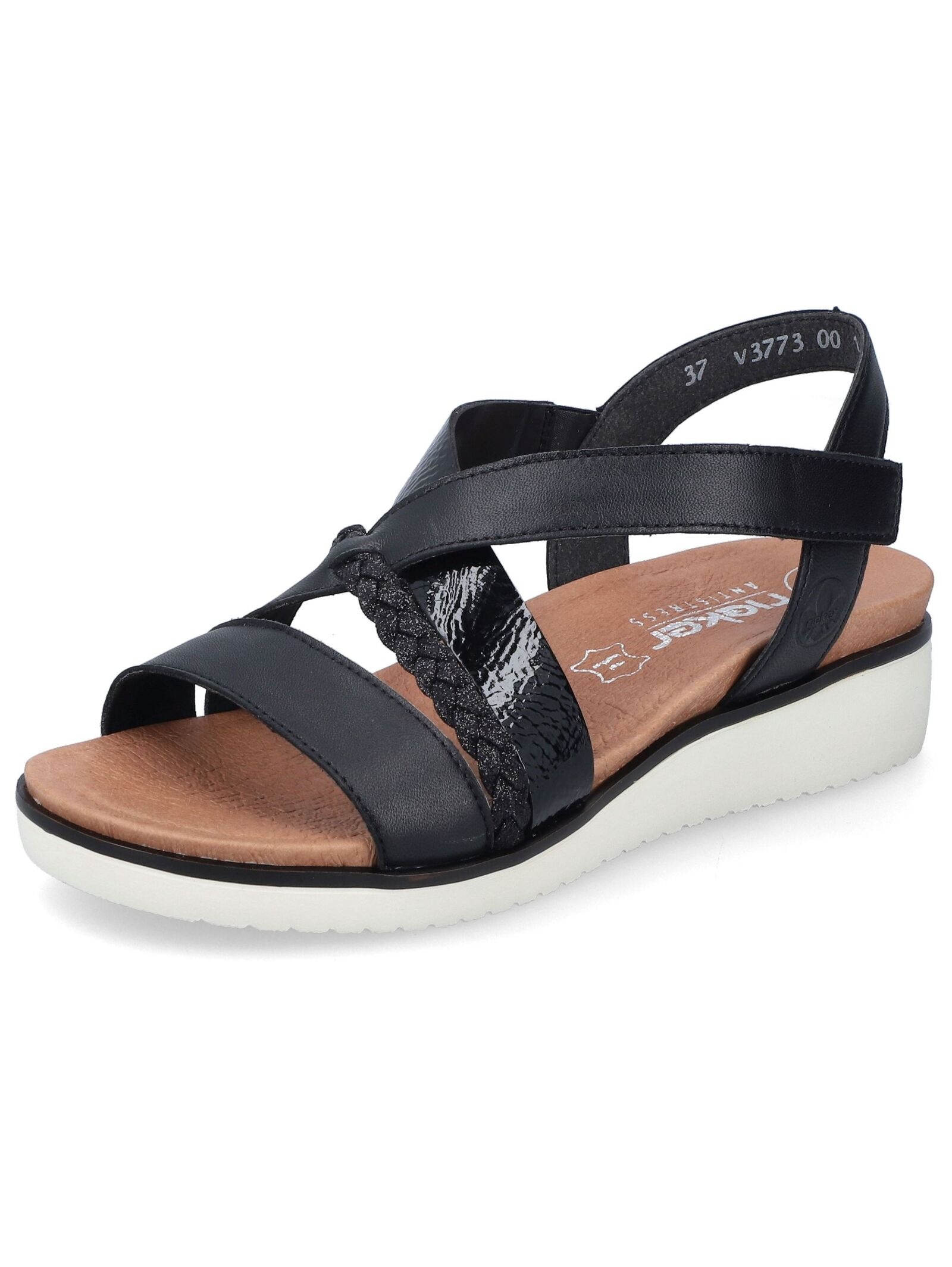 Rieker Keilsandalette "Rieker Sandalen Leder/Synthetik" günstig online kaufen