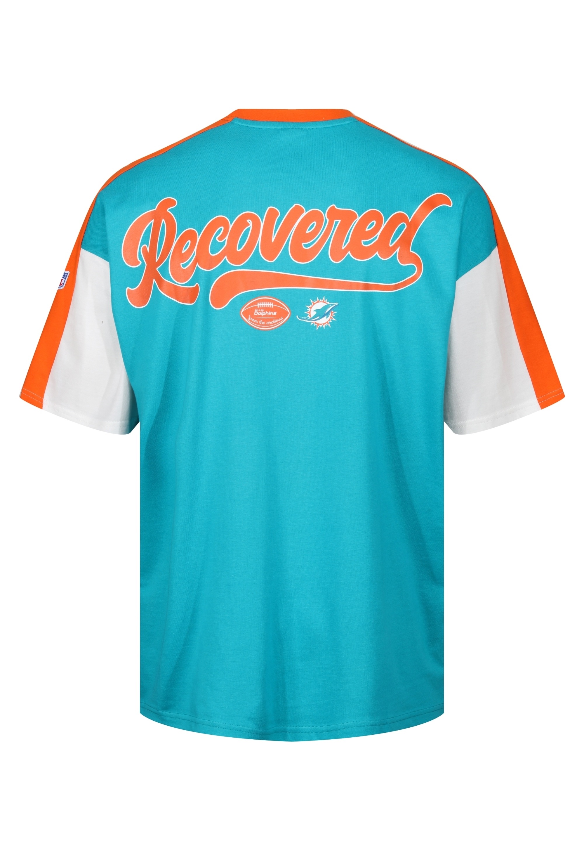 Recovered T-Shirt »NFL Dolphins Miami Cut and Sew Oversized«, für alle Miami Dolphins-Fans