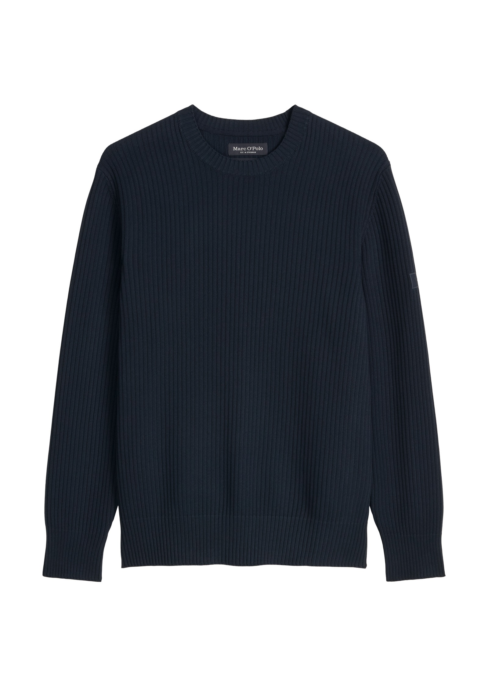 Marc O'Polo Rundhalspullover »aus reiner Bio-Baumwolle«