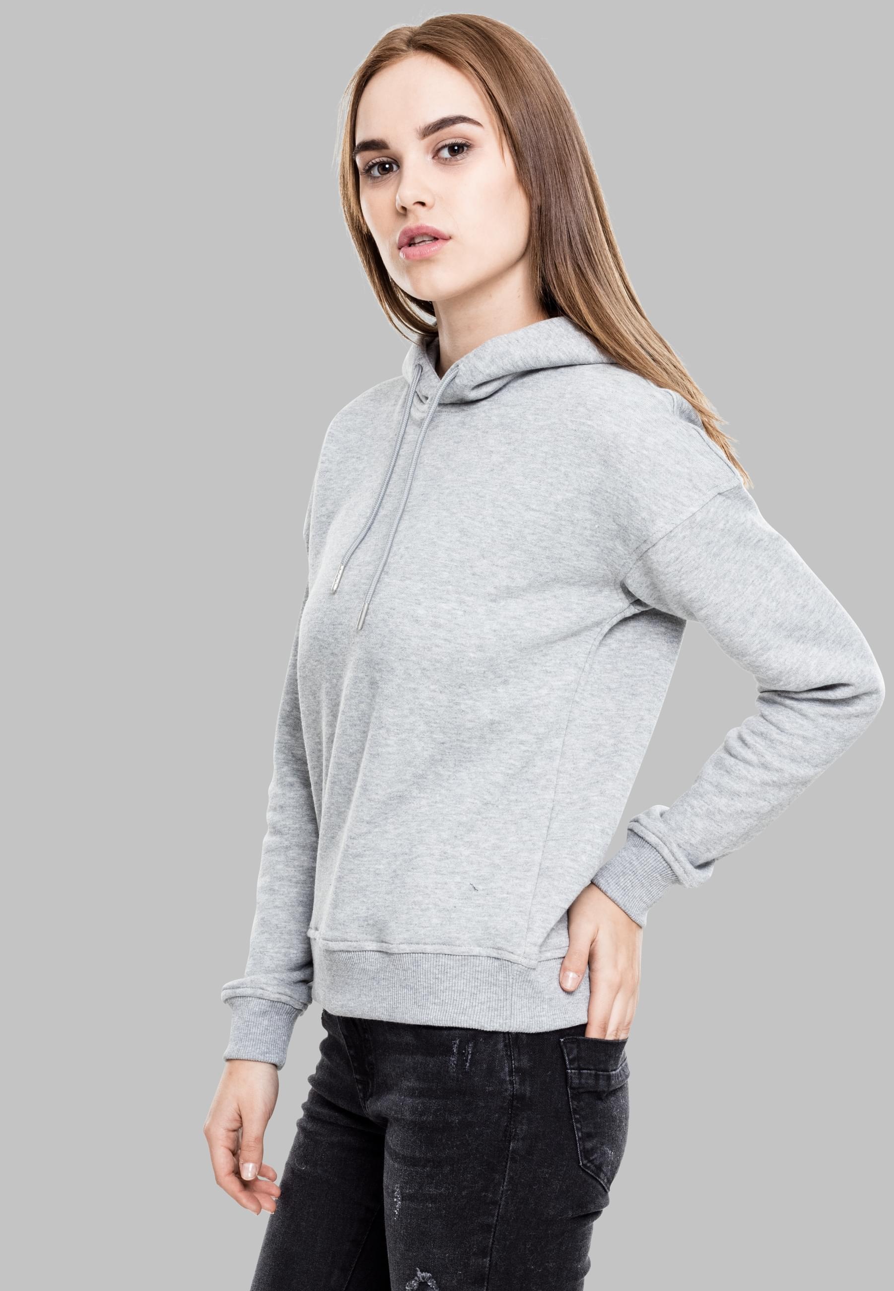 URBAN CLASSICS Kapuzenpullover »Urban Classics Damen Ladies Hoody«, (1 tlg.)