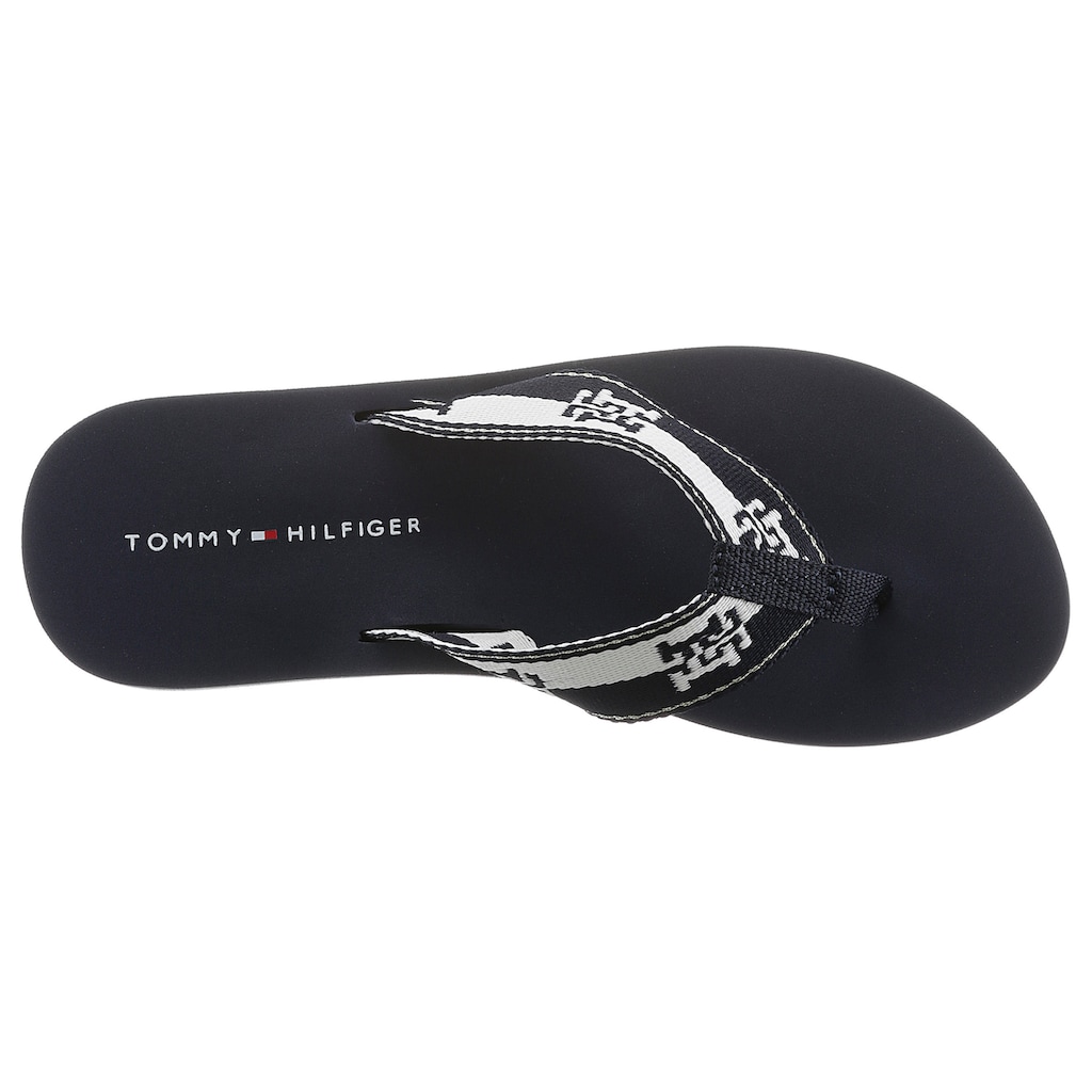 Tommy Hilfiger Zehentrenner »TH COLORBLOCK WEBBING SANDAL«