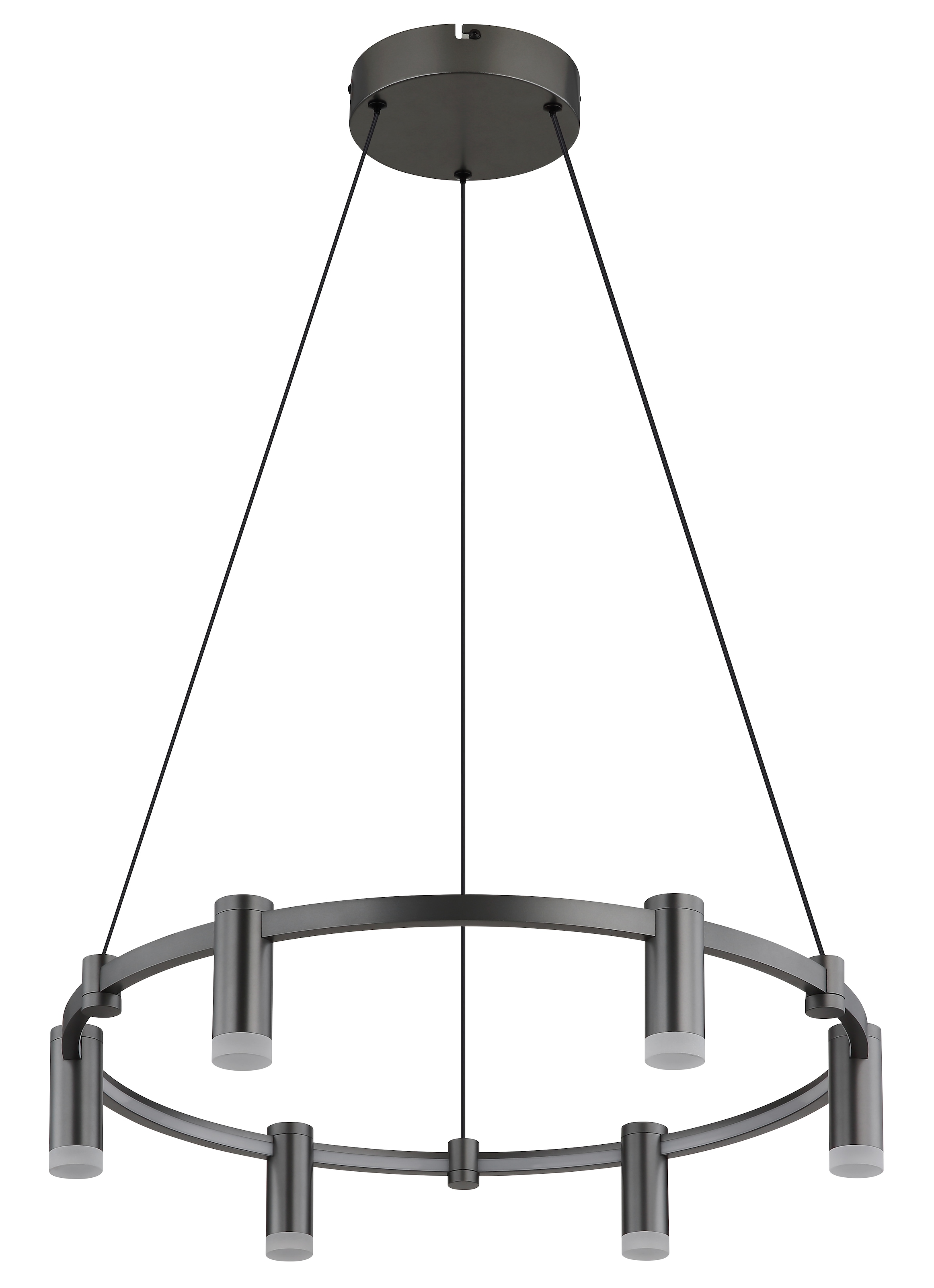 GLOBO LIGHTING Hängeleuchte »CASTELA« LED-Modul 1 Stk. LED Hängeleuchte für Esszimmer anthrazit