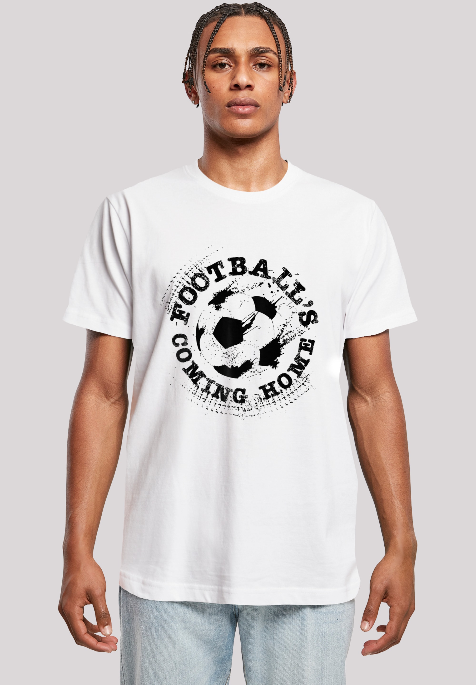 F4NT4STIC T-Shirt "Footballs Coming Home Paint Splatter", Premium Qualität günstig online kaufen