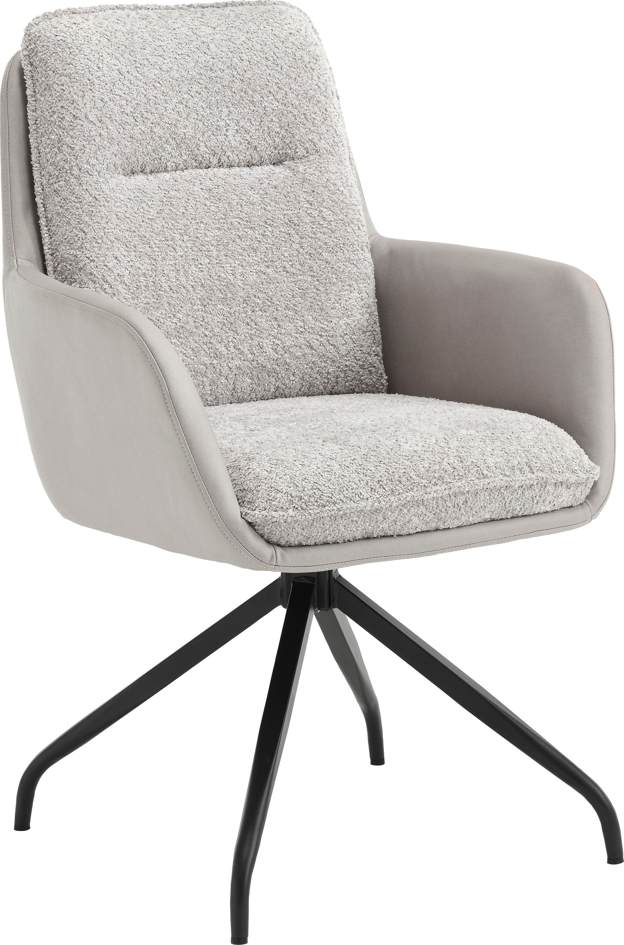 Home affaire Esszimmerstuhl "Barcelona" (Set) 2 Stk. Boucle verschiedene Ge günstig online kaufen