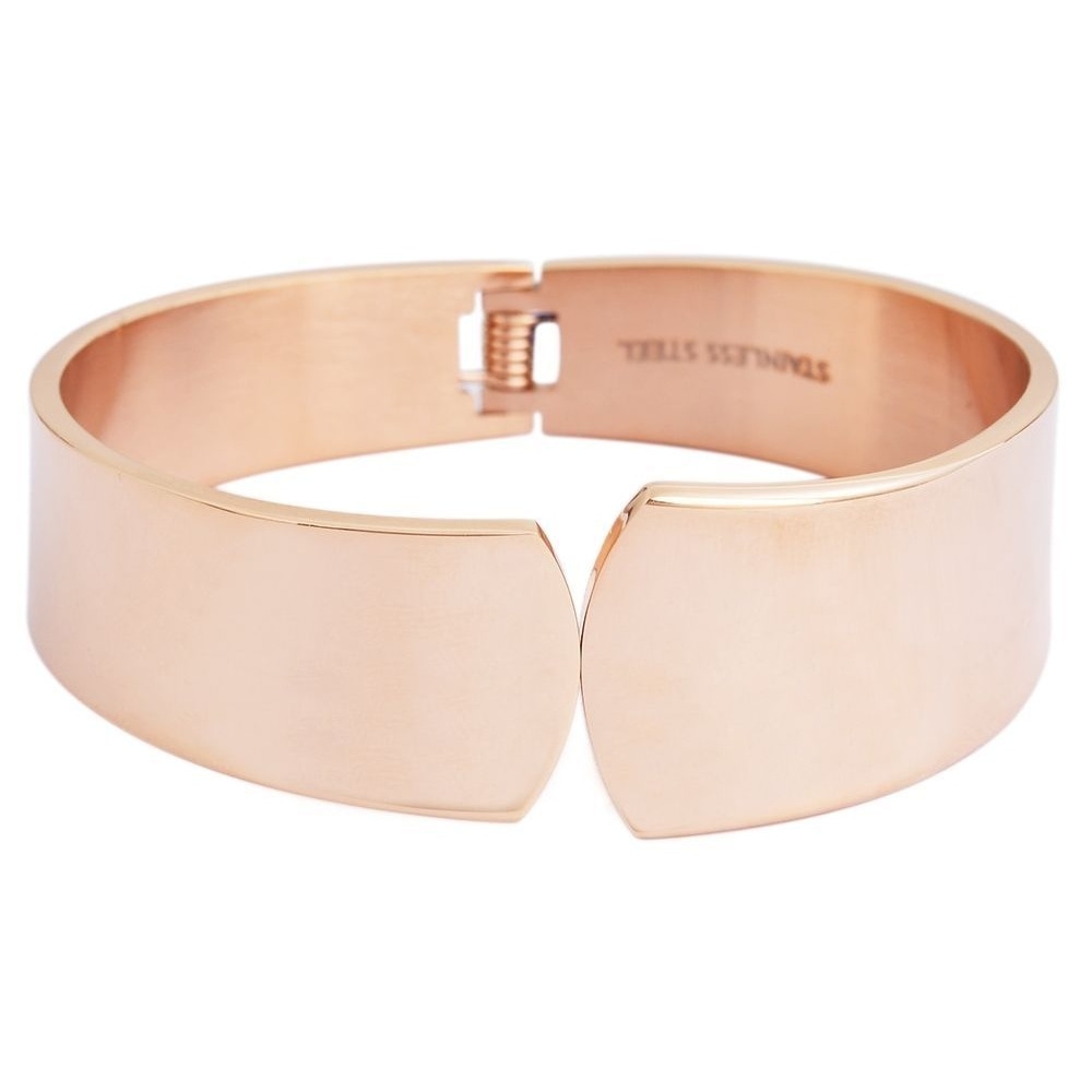 Adelia´s Armreif »Damen Armband – Armreif aus Edelstahl Ø 5,3 cm cm« Ideal als Geschenk für besondere Anlässe
