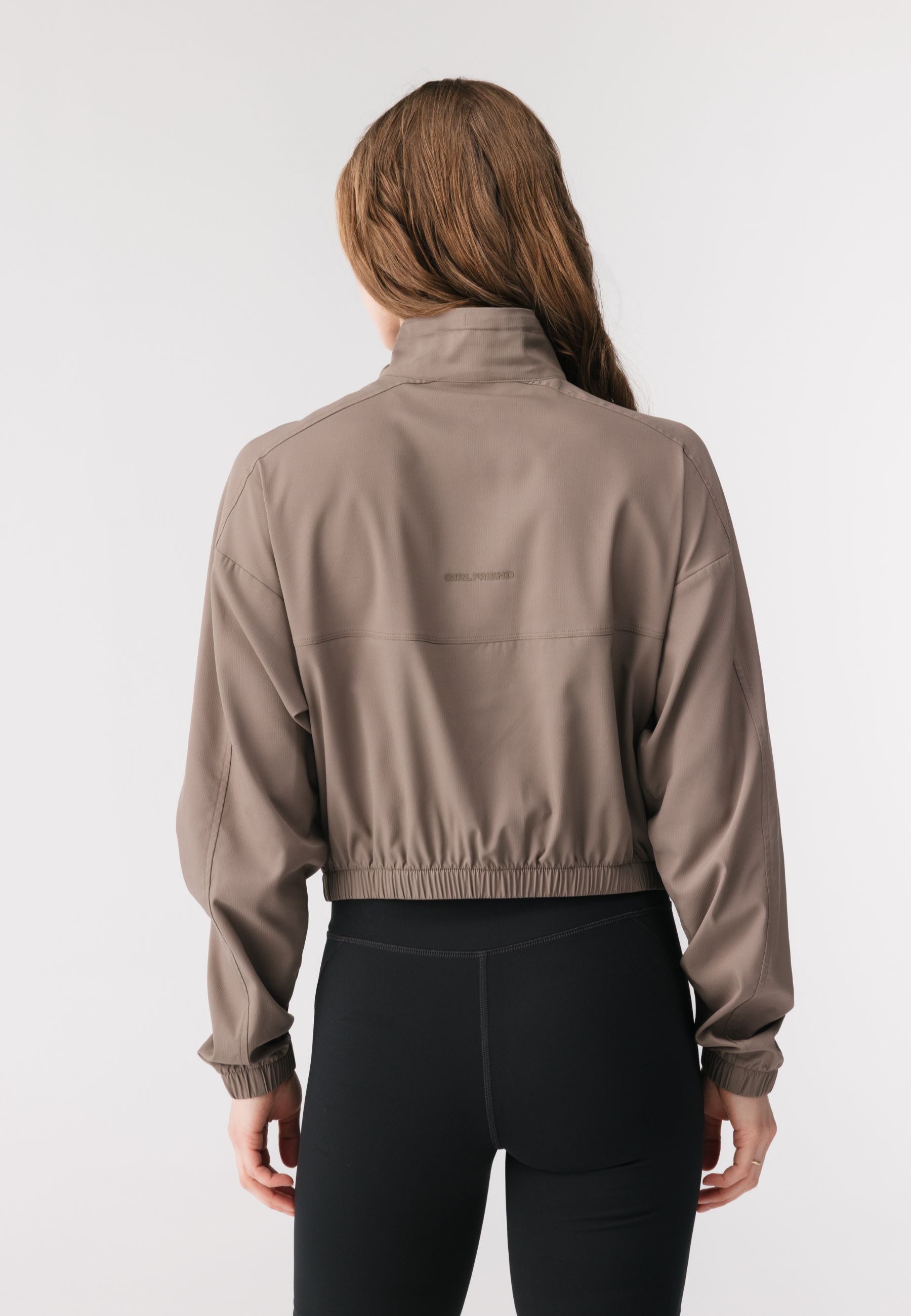 GIRLFRIEND COLLECTIVE Windbreaker »Girlfriend Collective Miller Zip Up Track Jacket« 1 Stk. tlg. ohne Kapuze